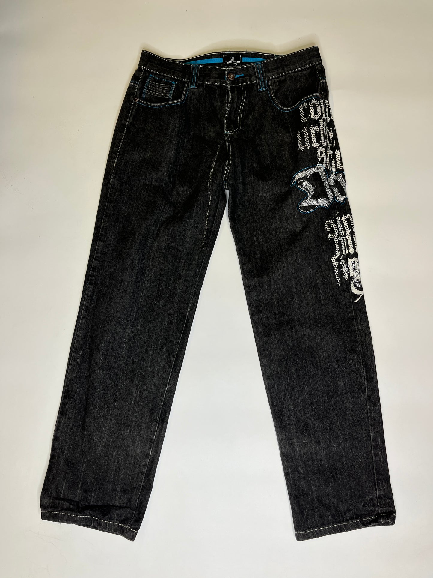 VINTAGE DADA BAGGY JEANS (w.34, L)