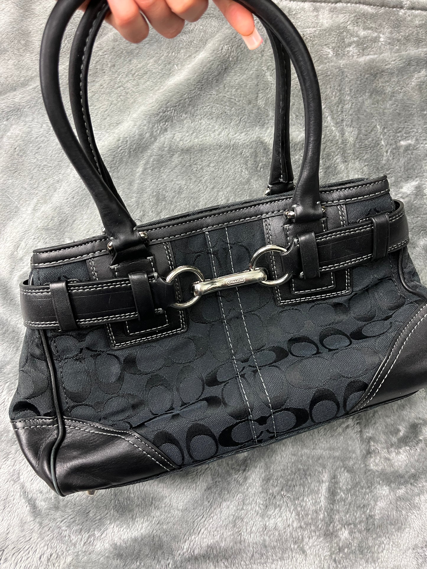 COACH BAG BLACK