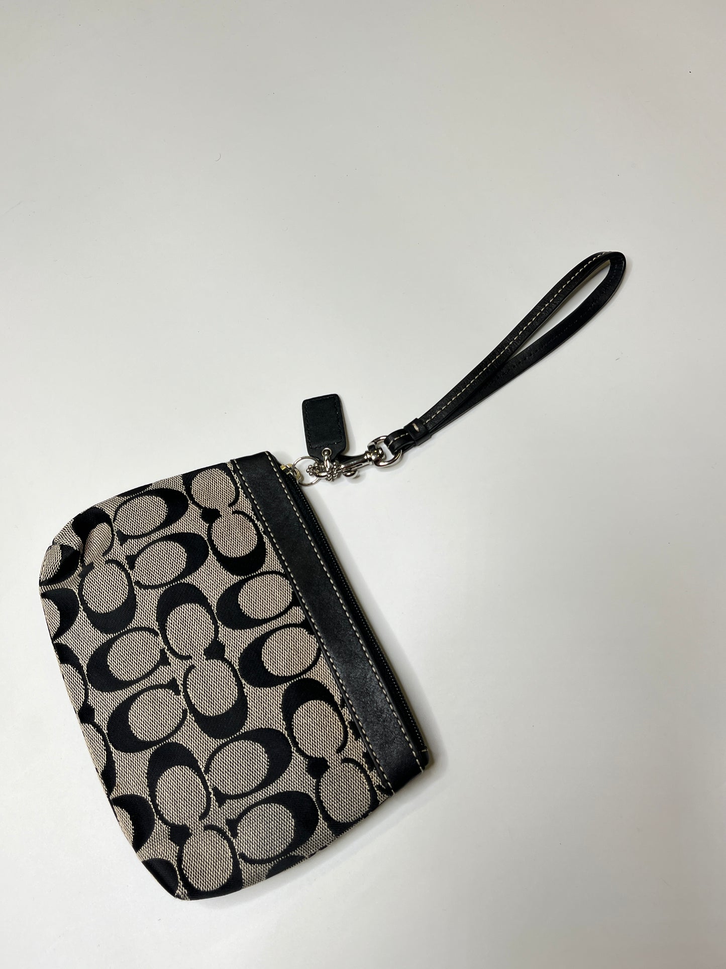 COACH MONOGRAM WRISTLET LEATHER
