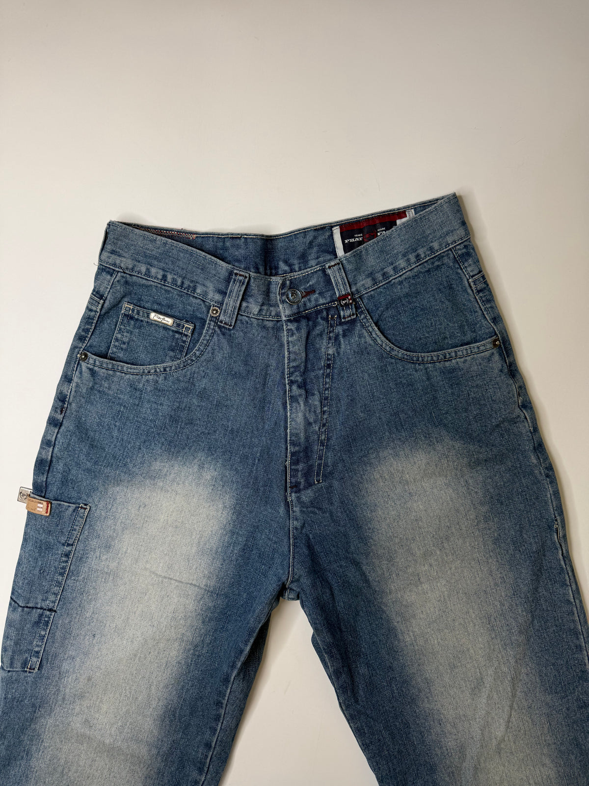 VINTAGE PHAT FARM JEANS DENIM – MEDIUM WASH (~M)