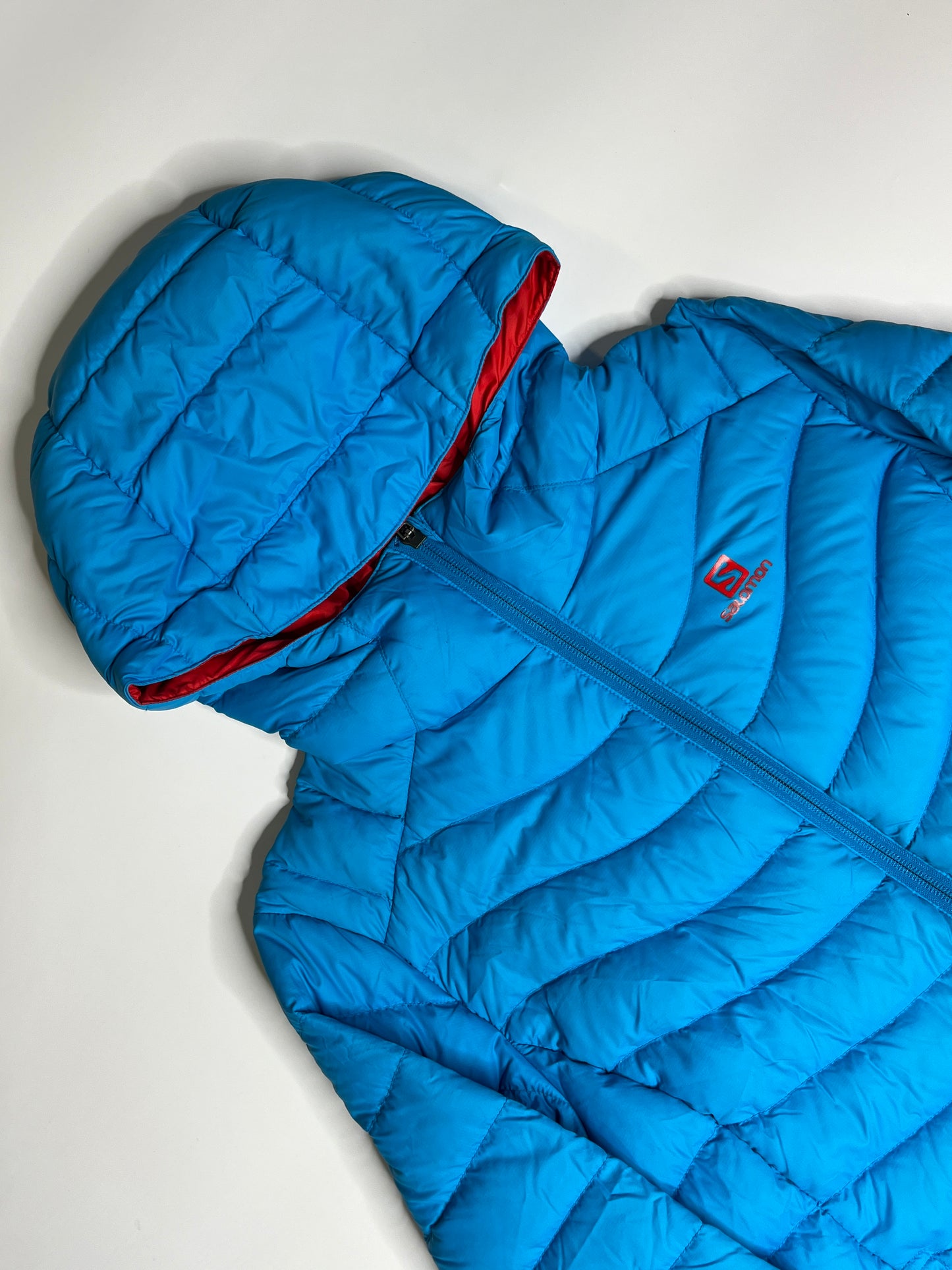 THIN SALOMON PUFFER JACKET (M)
