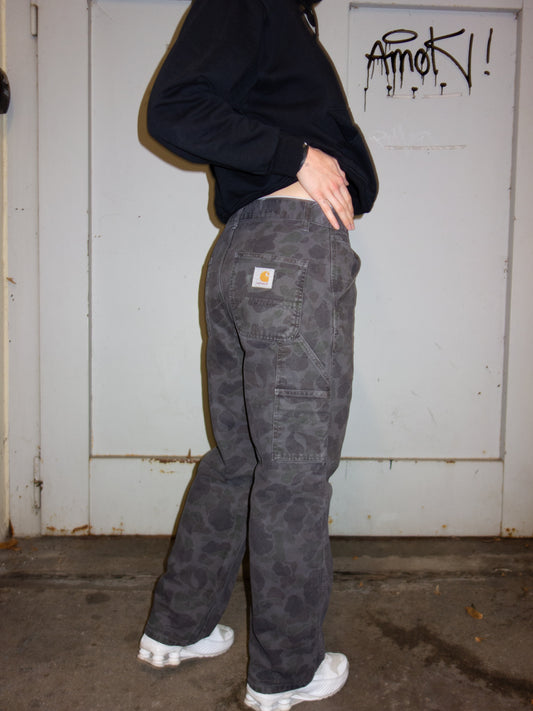 CARHARRT STRAIGHT LEG JEANS (m. S Baggy)