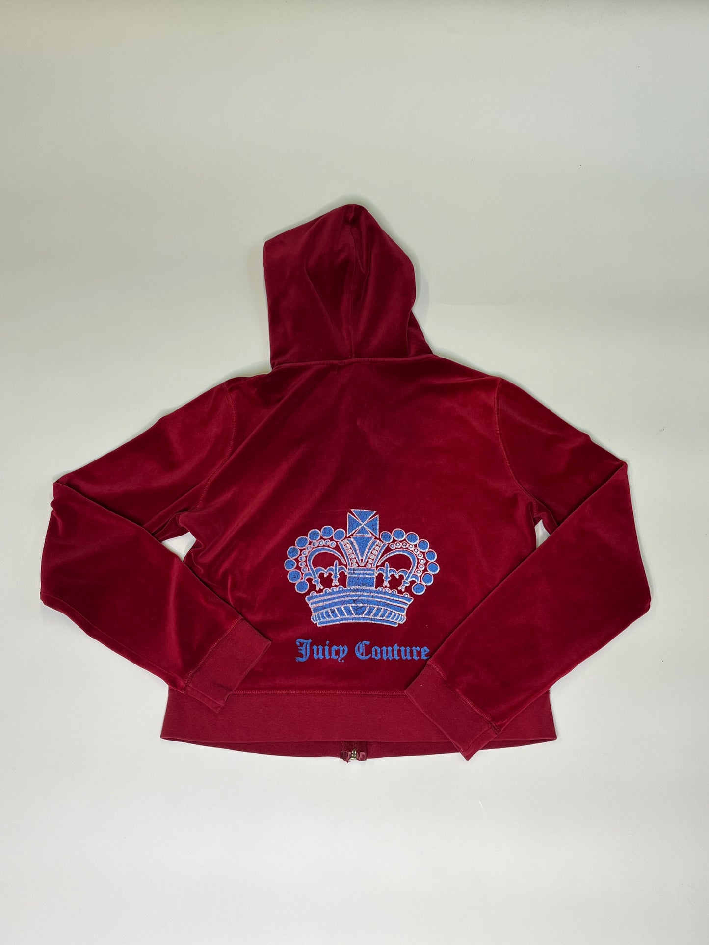 JUICY COUTURE ZIPPER RED 2000s (S)