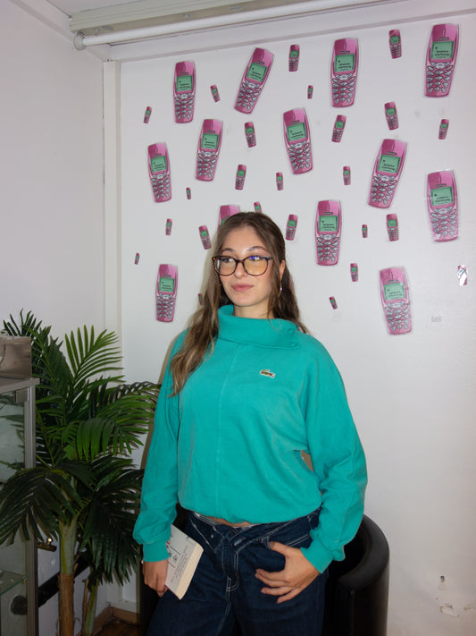 LACOSTE KNIT SWEATER (M)