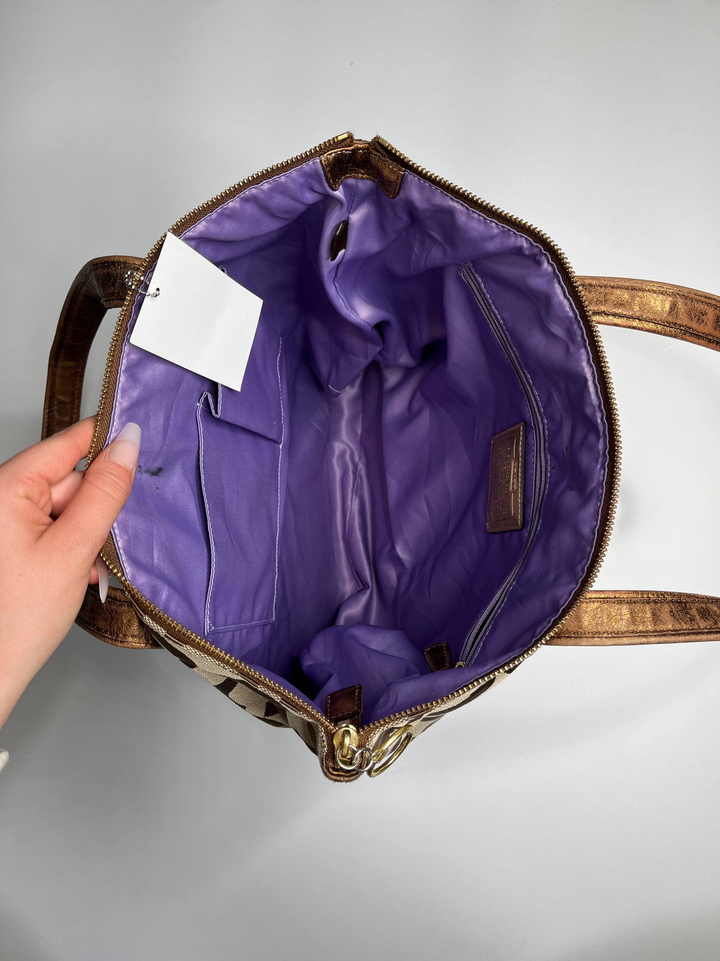 COACH MONOGRAM PURSE