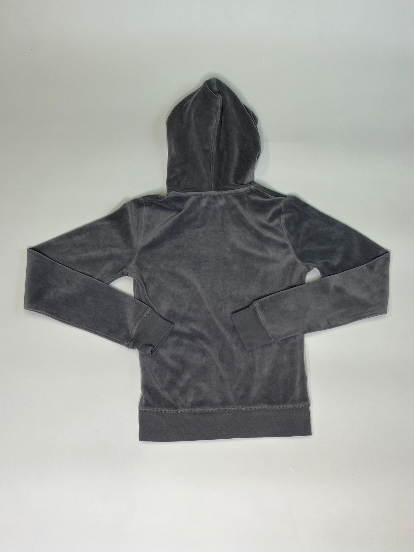 JUICY COUTURE ZIPPER GREY 2000s (XS/Petite)