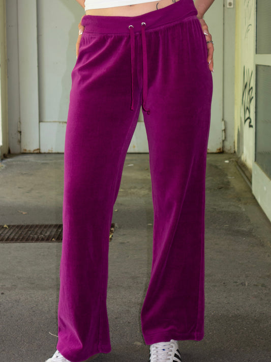 JUICY COUTURE PANTS 2000s (M-L)