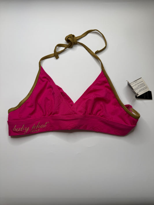 BABY PHAT GIRLZ BIKINI TOP – PINK & GOLD (14 / S-M)