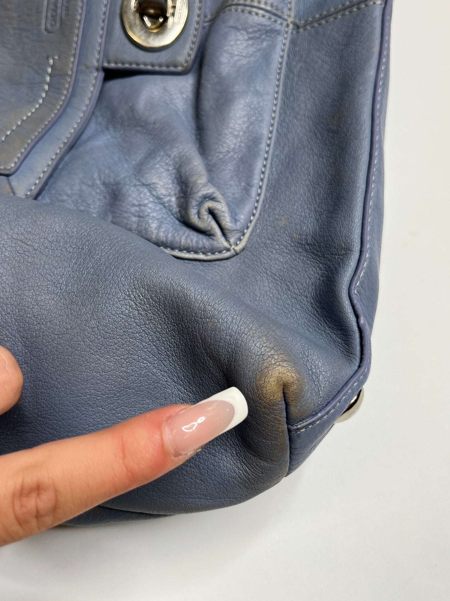 COACH PURSE BLUE