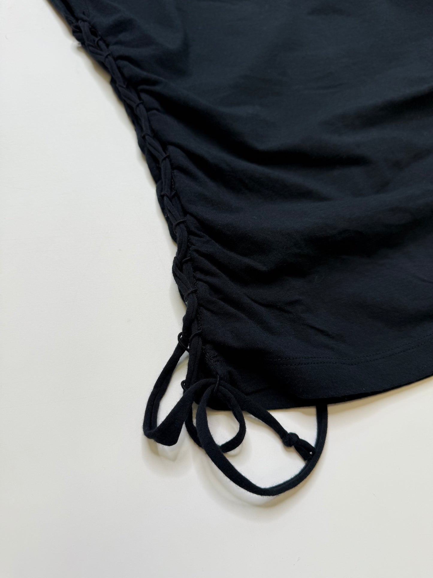 VINTAGE BLACK VERSACE SHEER TOP (M)