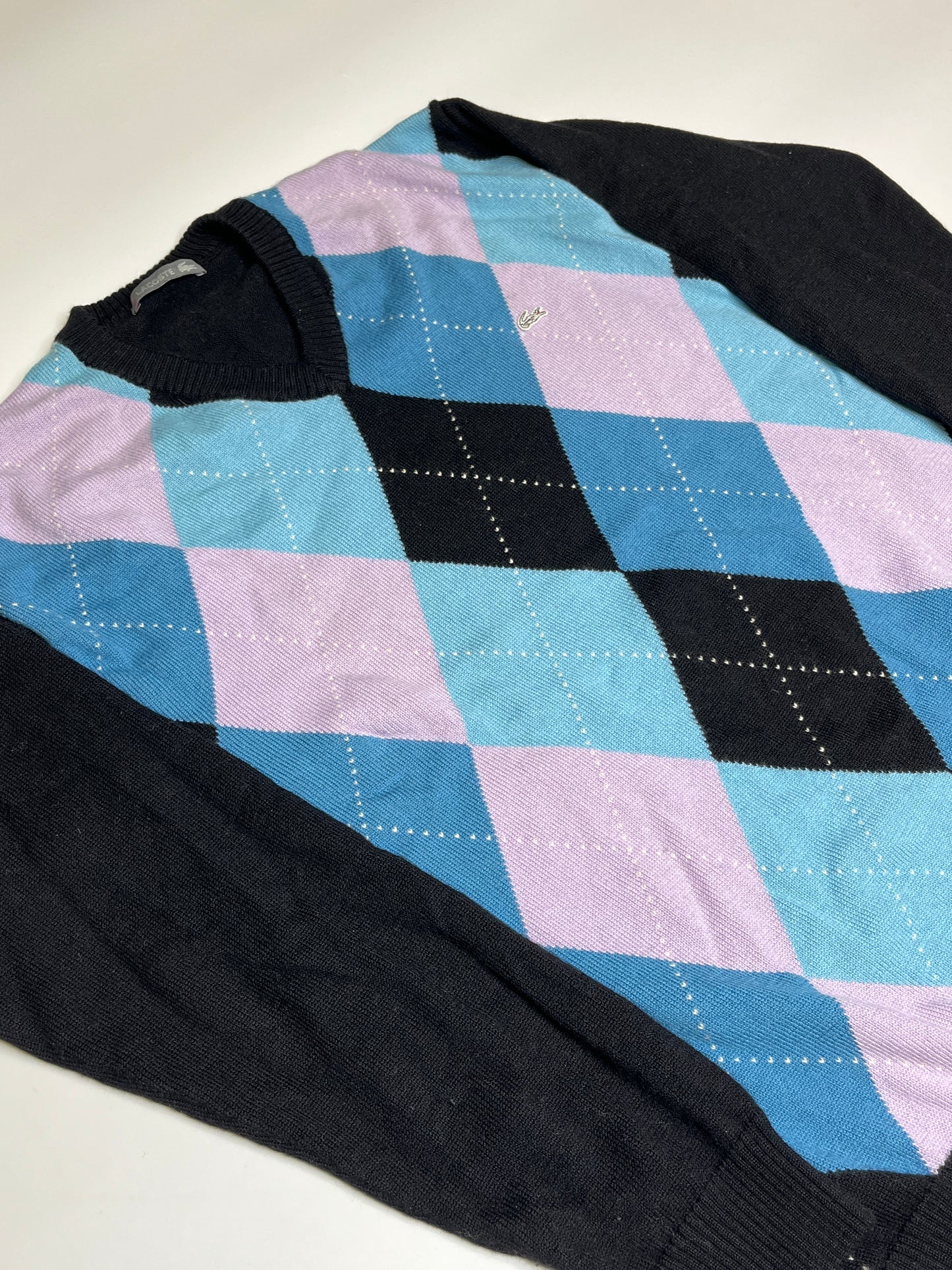 LACOSTE KNIT SWEATER (~L)