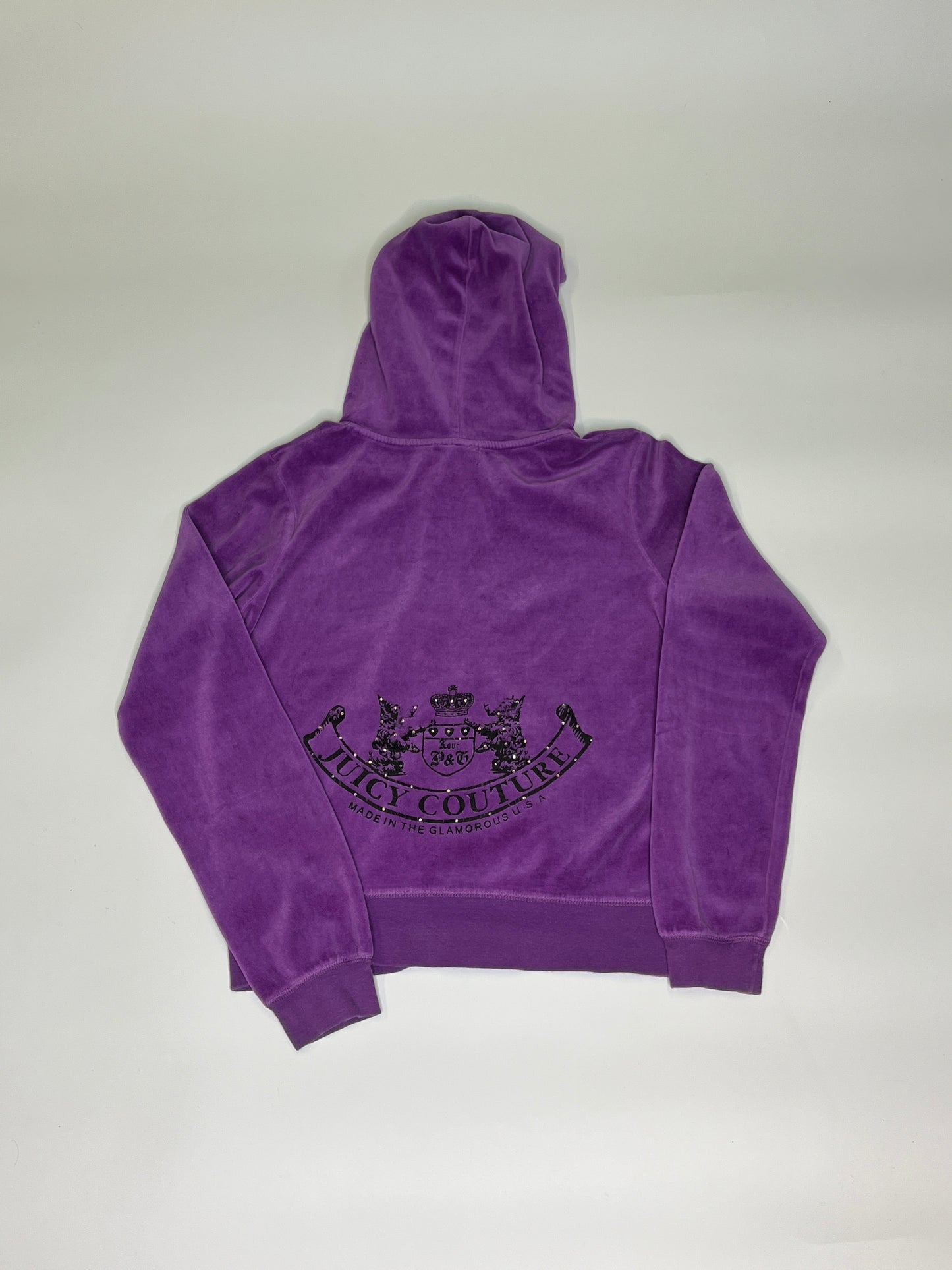 JUICY COUTURE ZIPPER PURPLE 2000s (M)