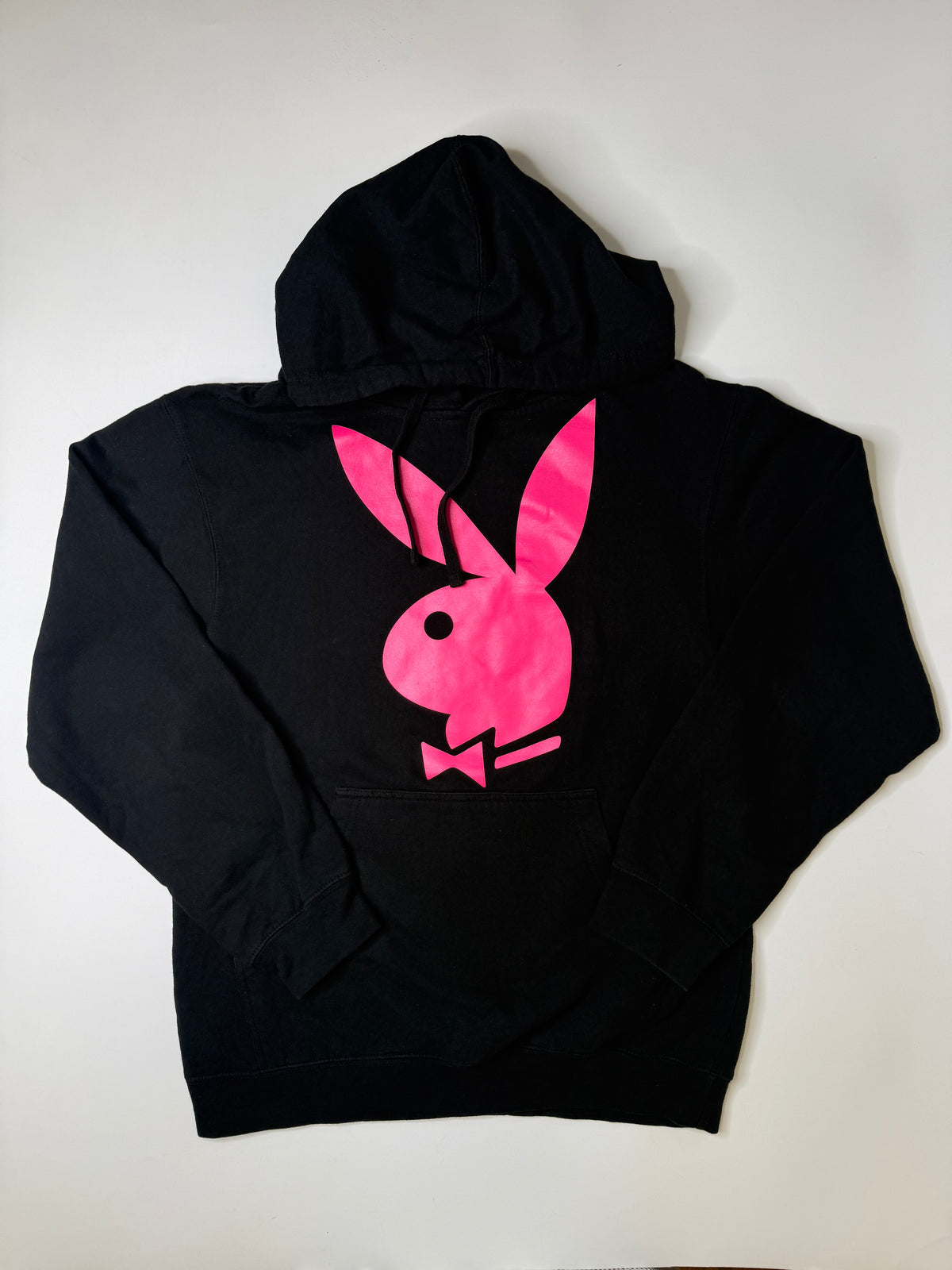 ANTI SOCIAL SOCIAL CLUB x PLAYBOY BUNNY LOGO HOODIE OVERSIZED BLACK (S)