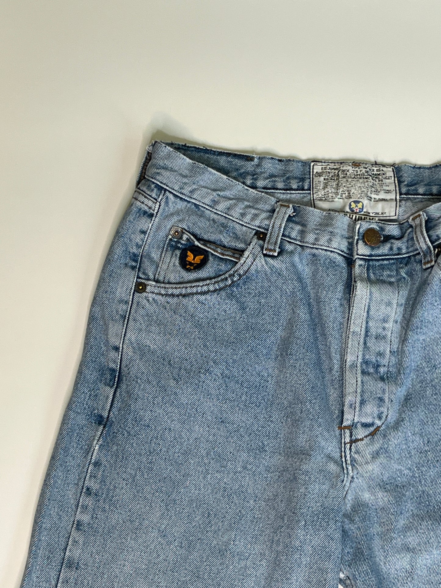 AVIREX STRAIGHT LEG JEANS (S-34)