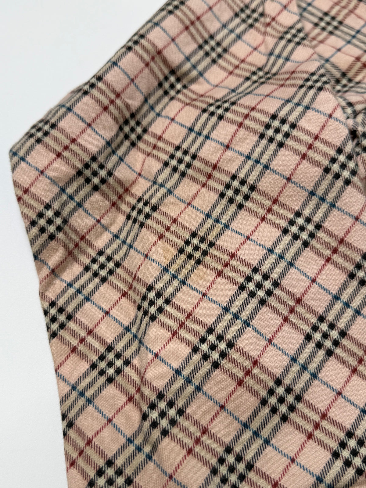 BURBERRY BLUE LABEL NOVA CHECK ZIP HOODIE PINK (XS-S)