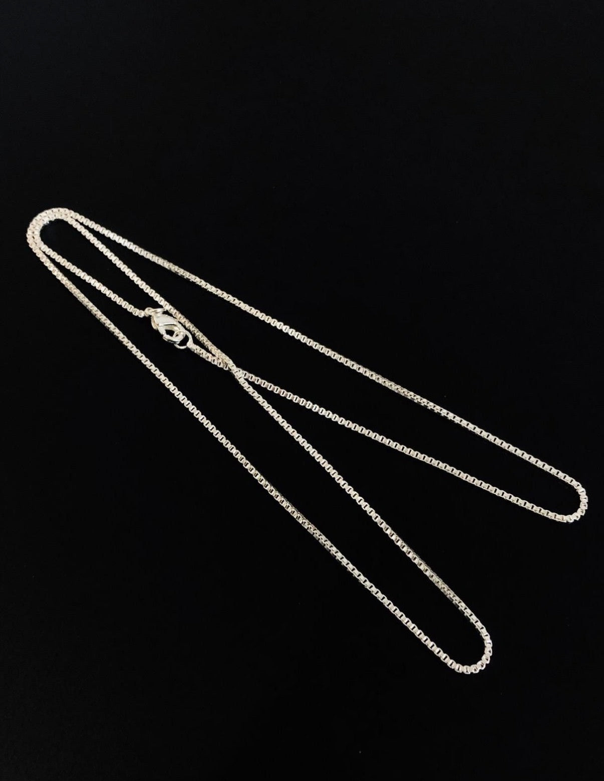 GUCCI SILVER HEART TAG VINTAGE NECKLACE