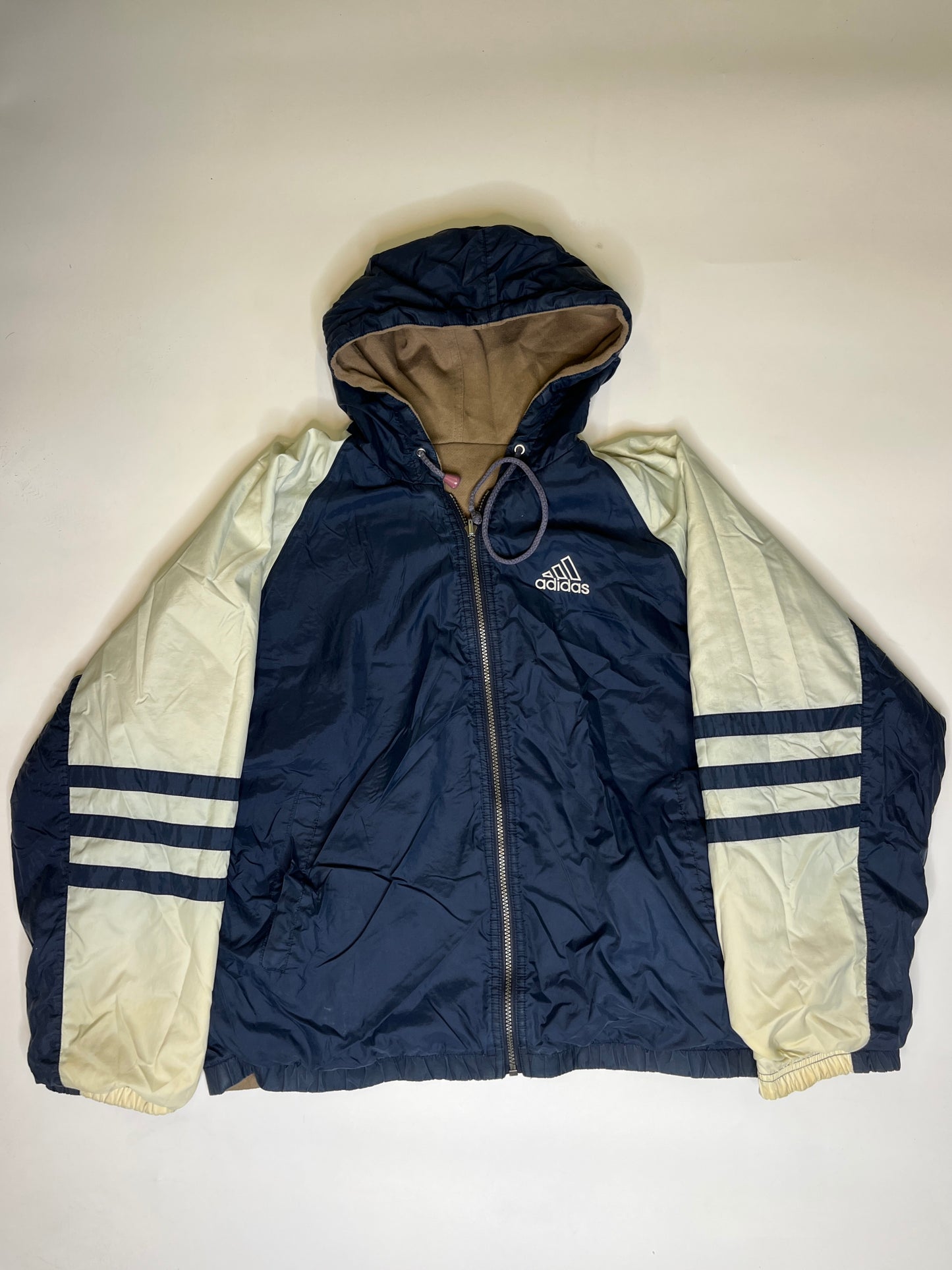 RARE 2000s VINTAGE REVERSIBLE ADIDAS JACKET (~M-L)