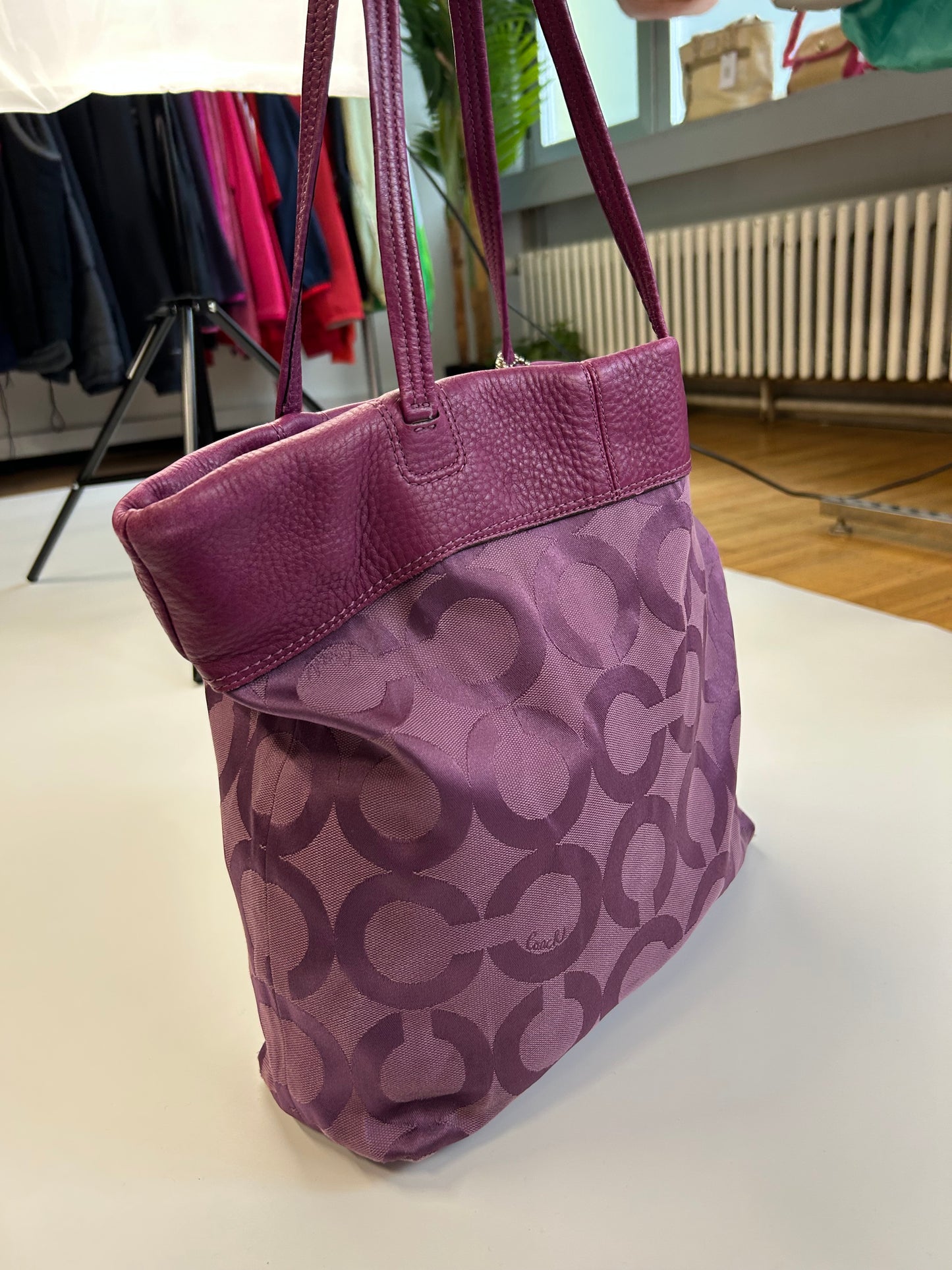 PINK COACH BAG