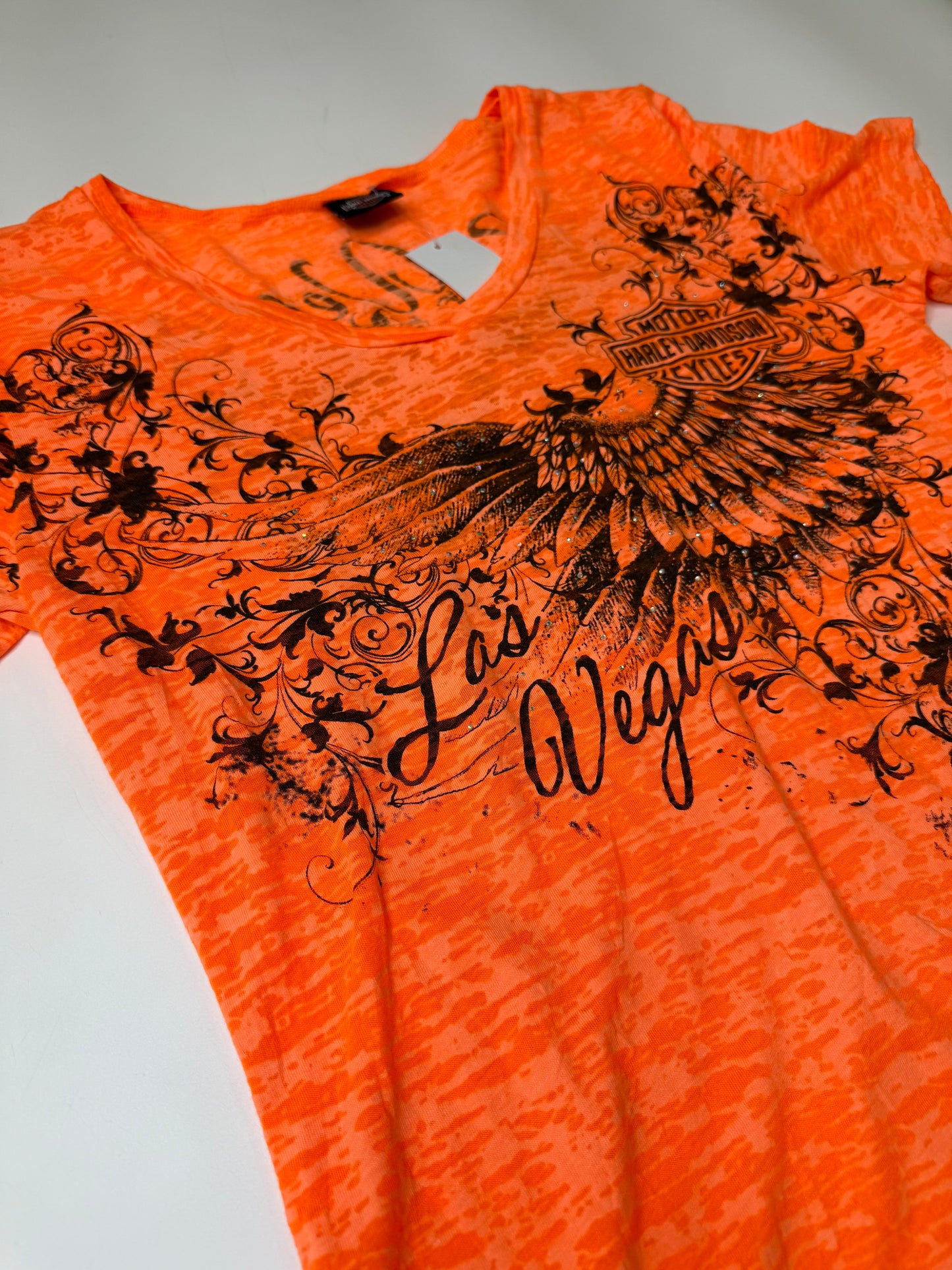 VINTAGE HARLEY DAVIDSON SHIRT (-M)