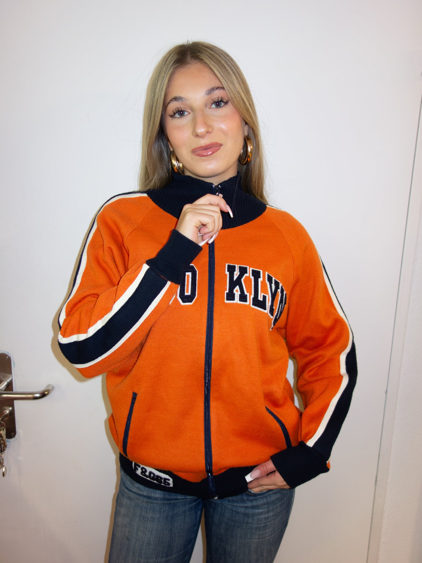 GREEN LEAVES 'BROOKLYN' ZIPPER (M-L)