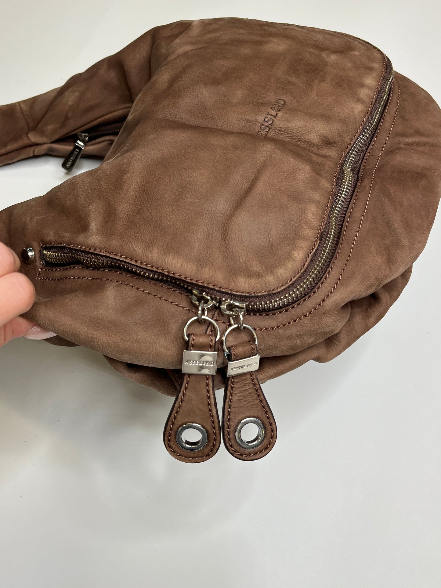 GENUINE LEATHER KESS LORD PURSE