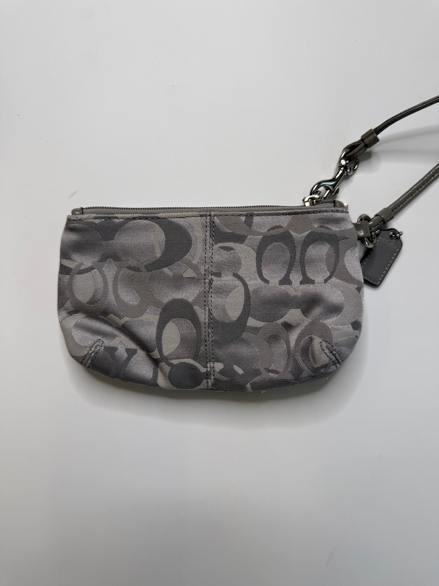 COACH VINTAGE SIGNATURE WRISTLET