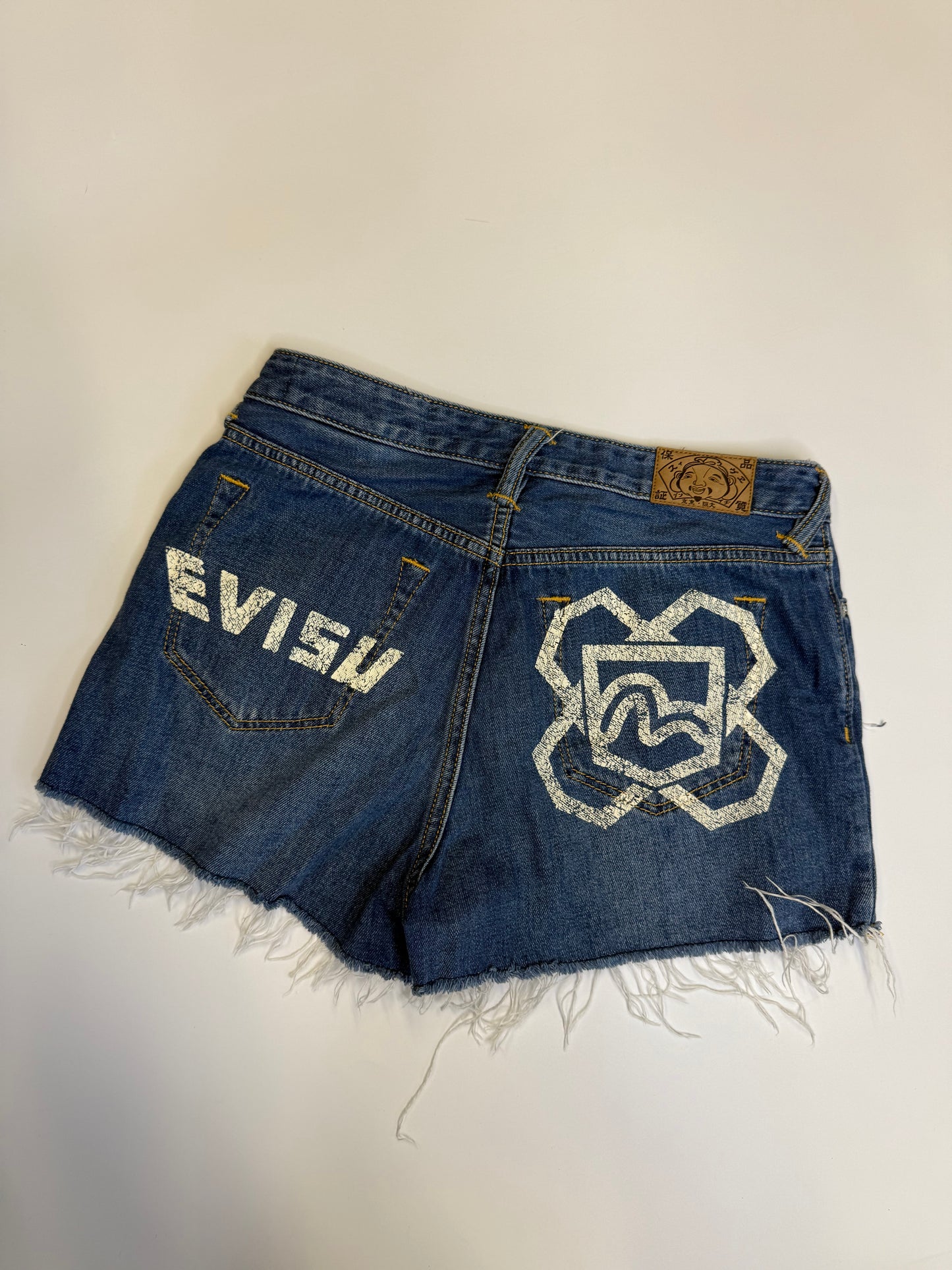 VINTAGE EVISU HOTPANTS (XS/S)