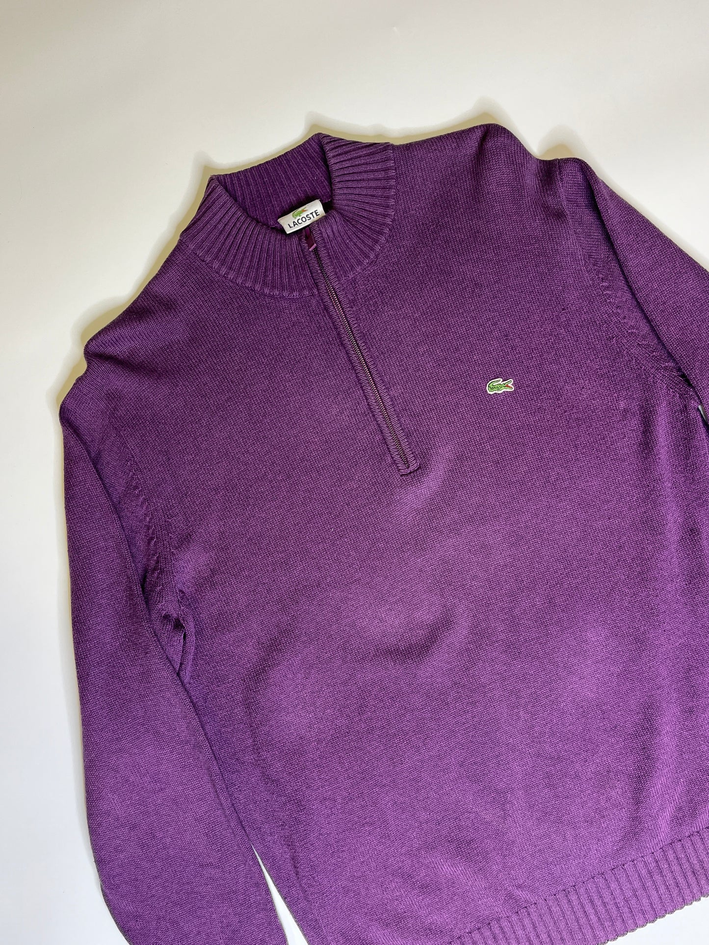 LACOSTE KNIT SWEATER (L)