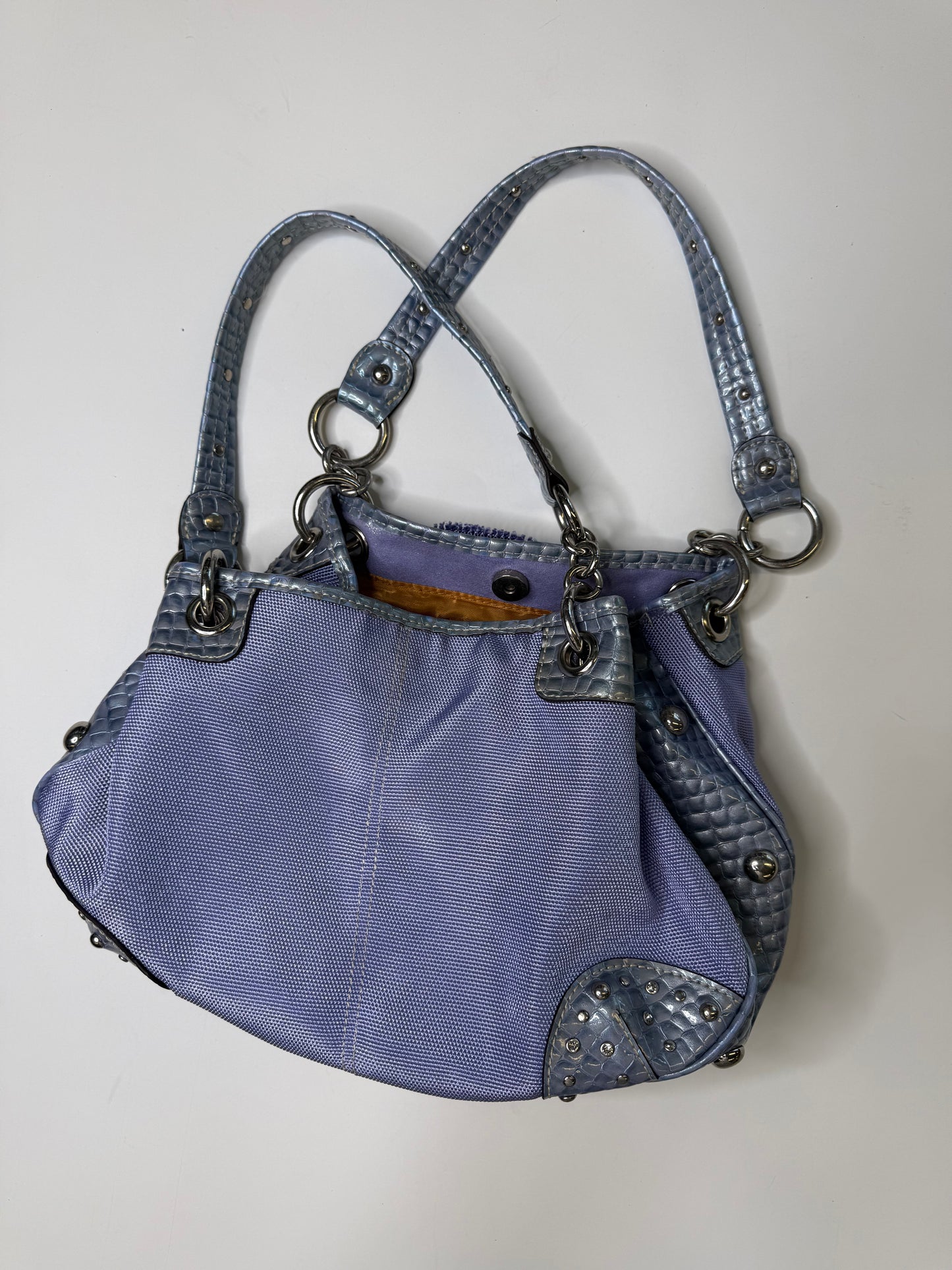KATHY VAN ZEELAND NYLON BAG (PERIWINKLE)