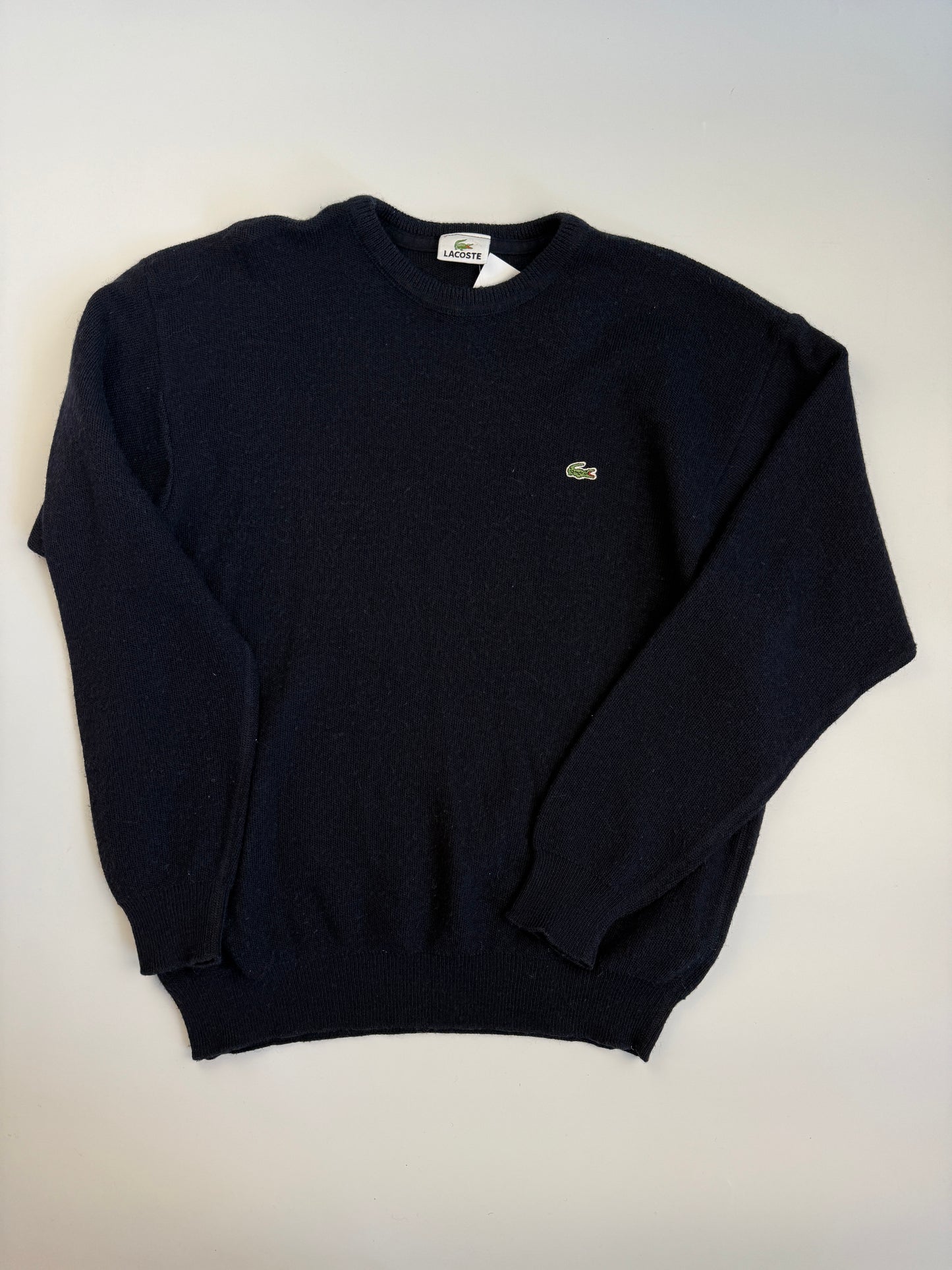 LACOSTE WOOL KNIT SWEATER (M-L)