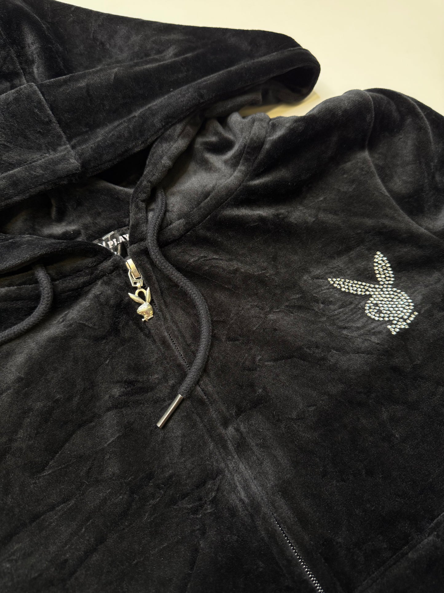 VINTAGE PLAYBOY VELOUR ZIPPER (S)