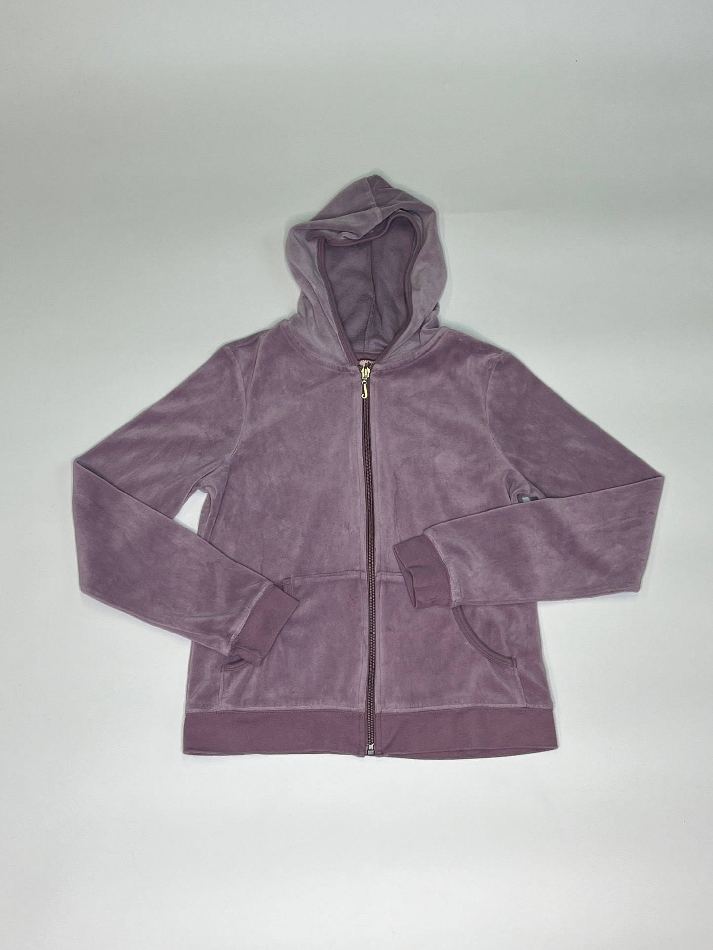 JUICY COUTURE ZIPPER PURPLE 2000s (S)