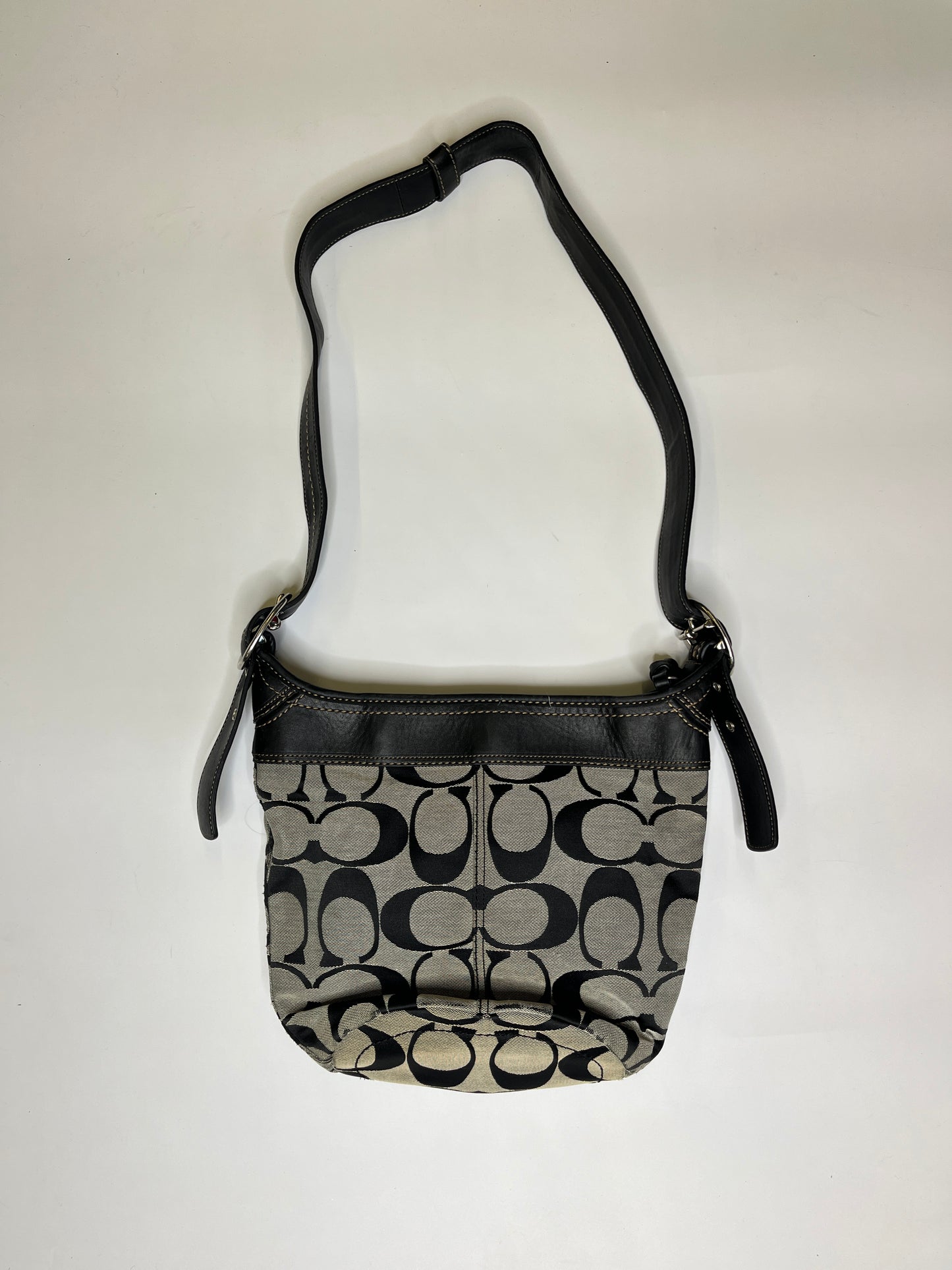COACH MONOGRAM BAG LEATHER