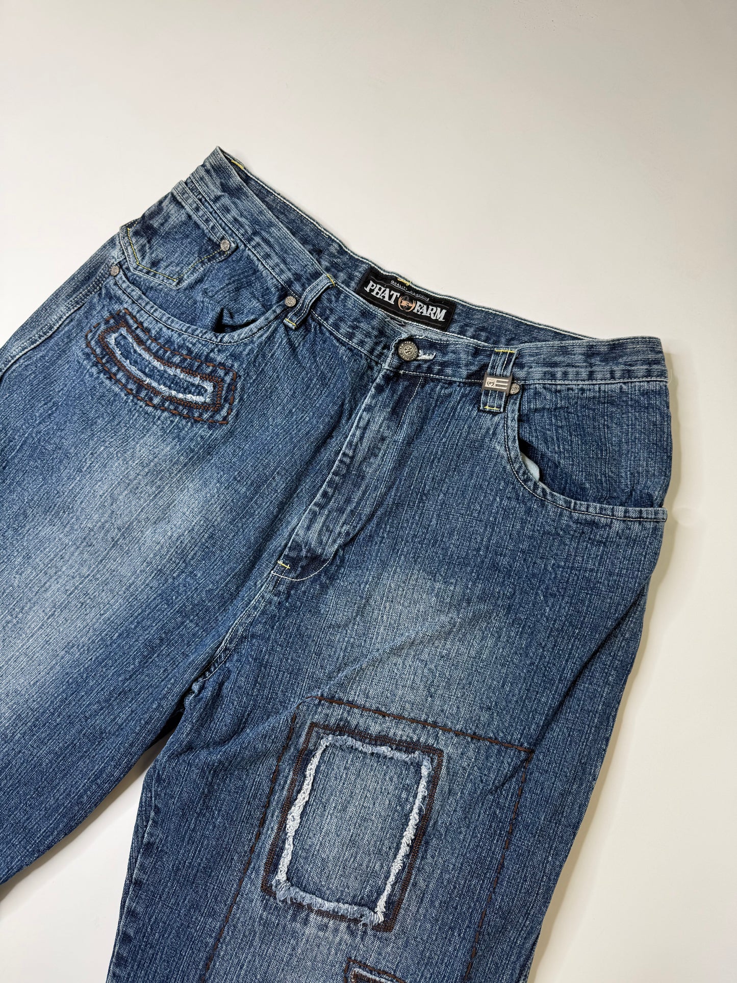 PHAT FARM CARPENTER JEANS BLUE (L-XL)