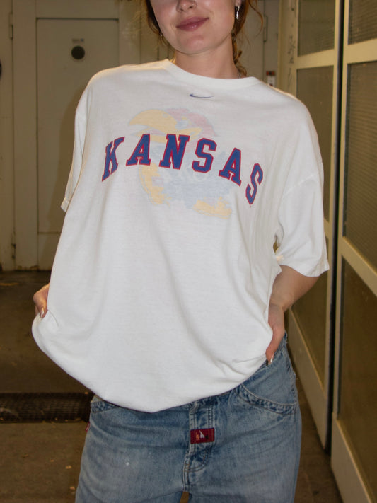 SPECIAL SHEER NIKE 1990S SHIRT (L)