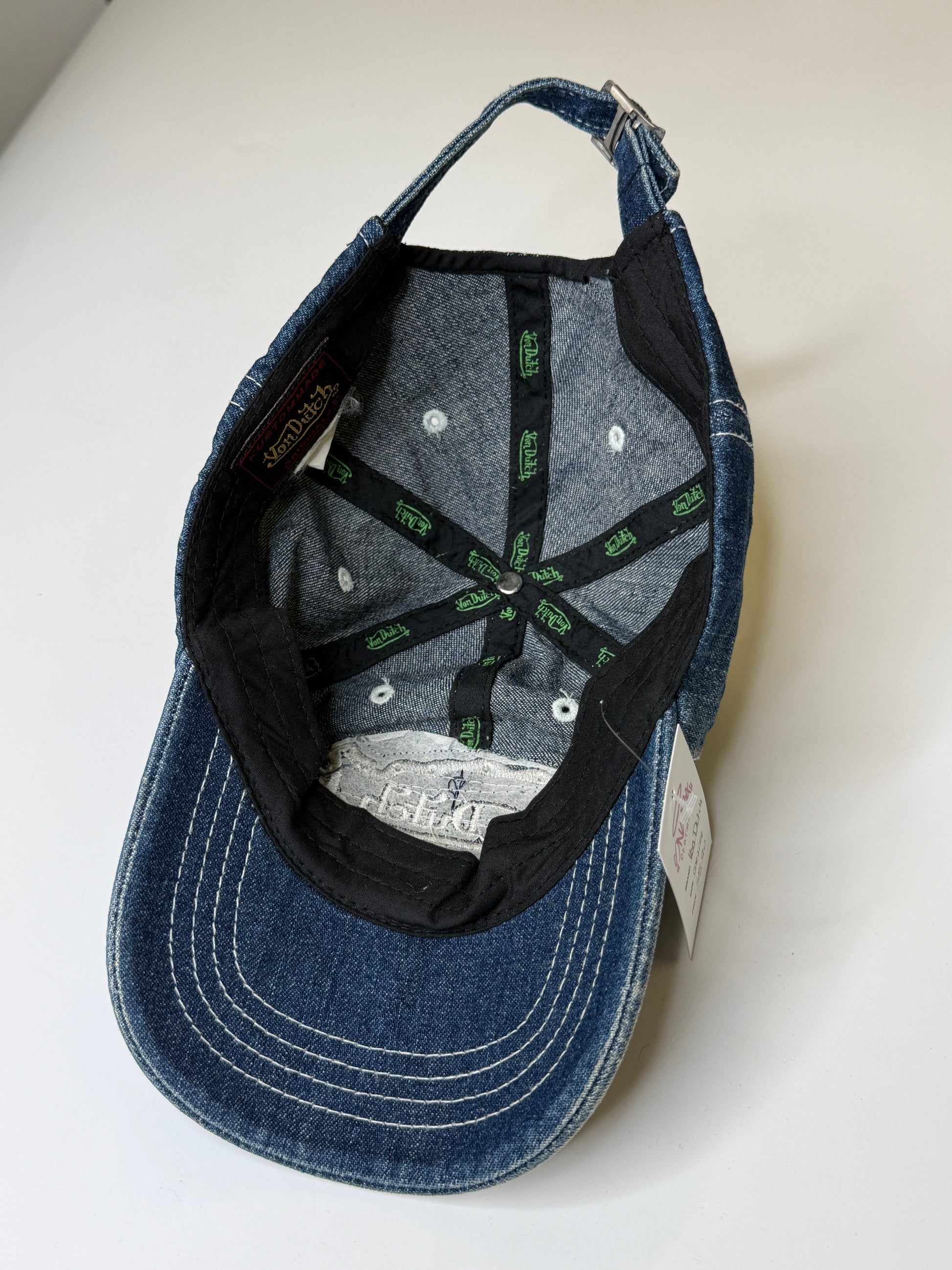 VON DUTCH DENIM VINTAGE CAP