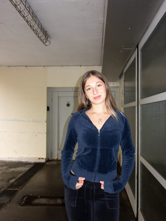 JUICY COUTURE ZIPPER DARK BLUE (S)