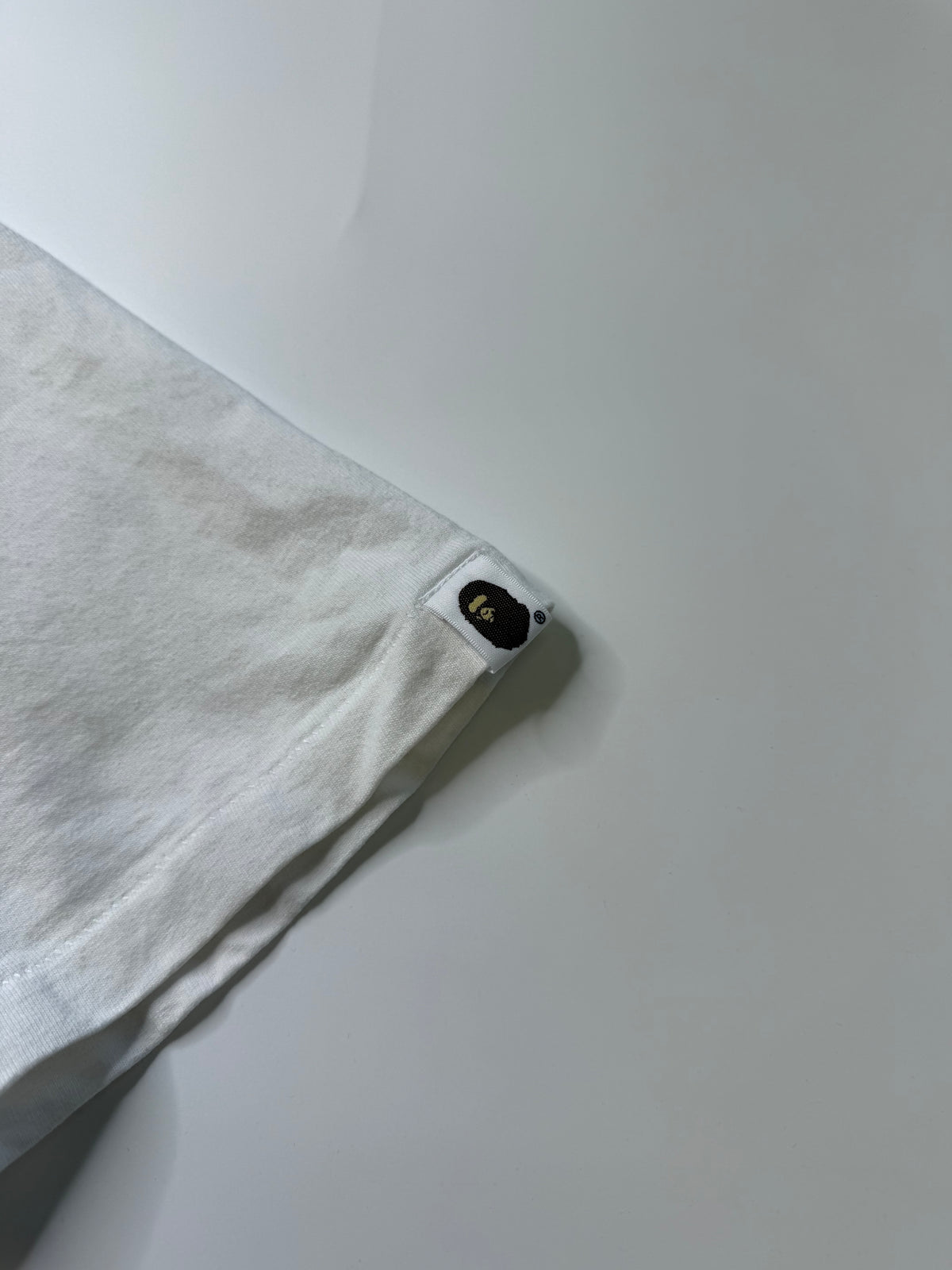 BAPE COLLEGE LOGO TEE – NIGHT SKY CAMO (L)