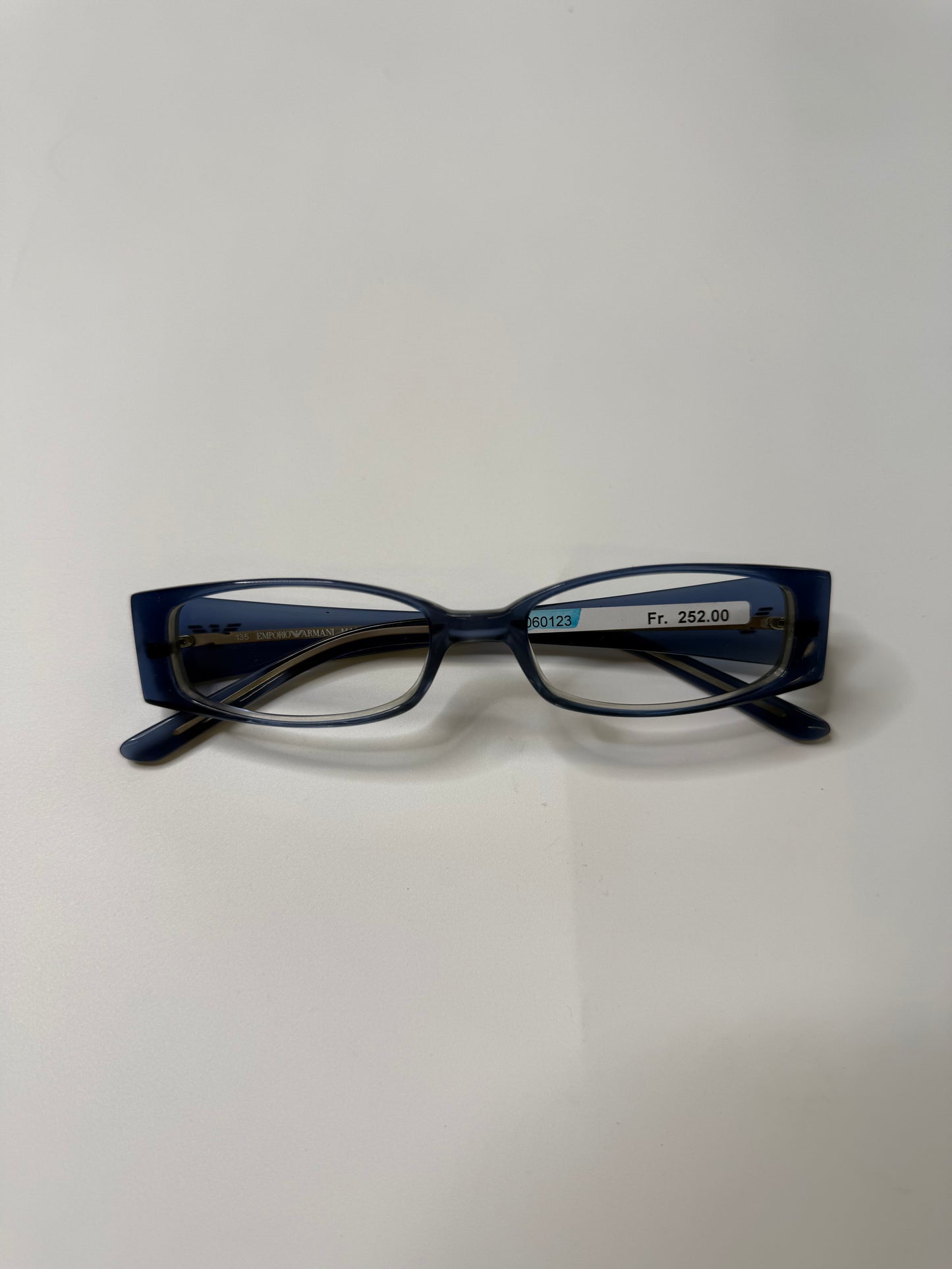EMPORIO ARMANI VINTAGE NAVY BLUE EYEGLASSES