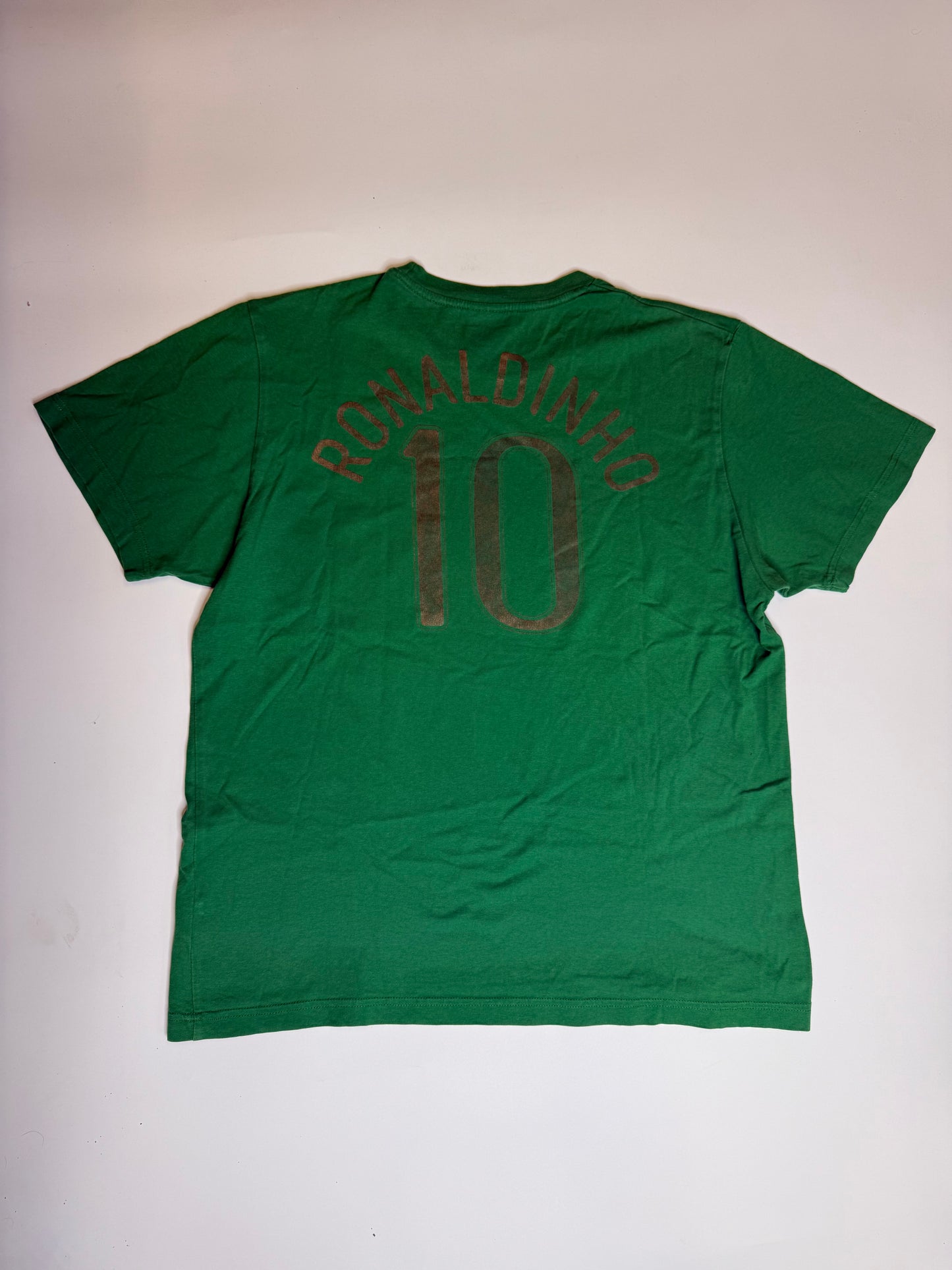VINTAGE BRASIL RONALDINHO SHIRT (L)