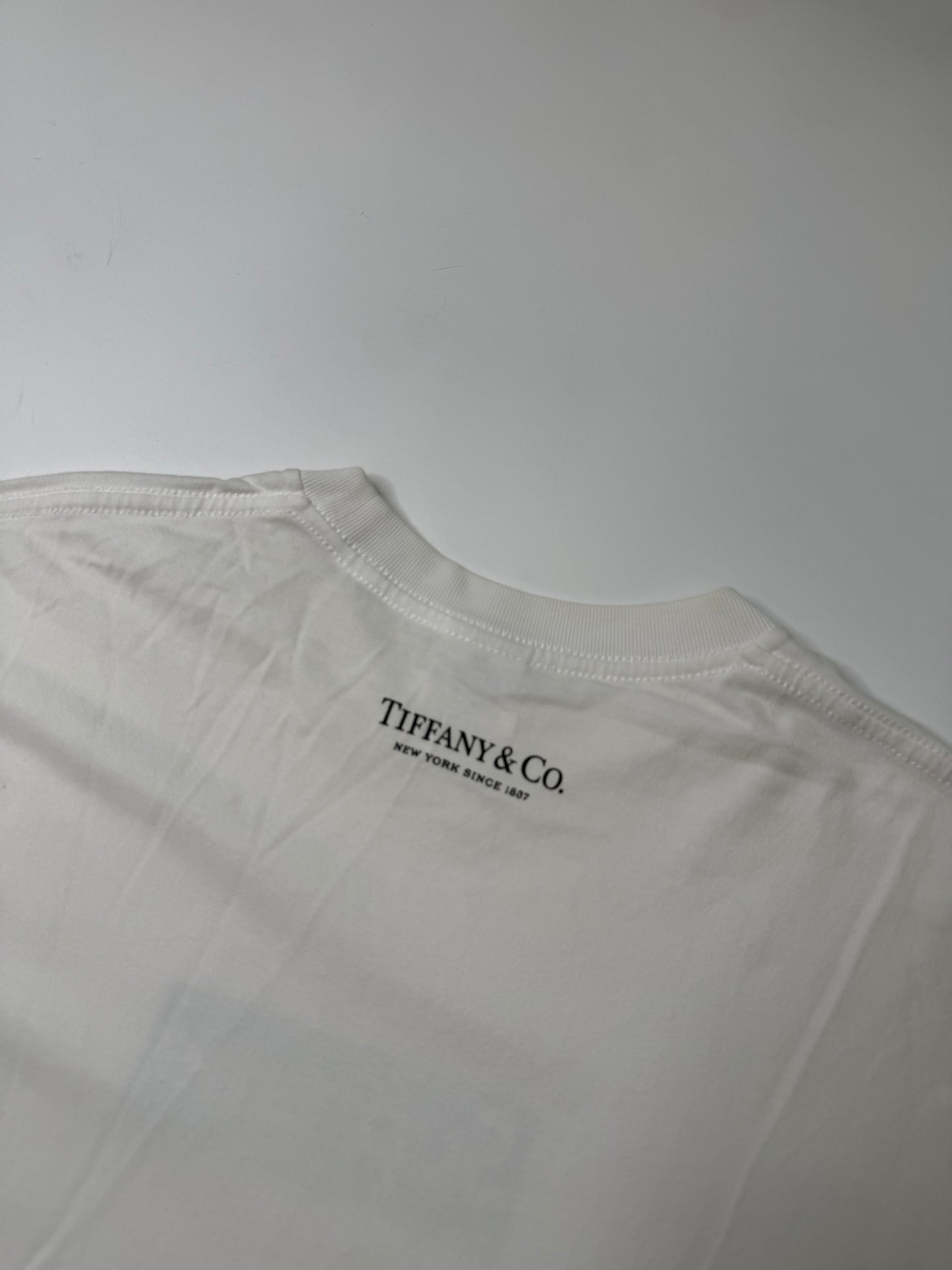 SUPREME x TIFFANY&CO TEAL BOX LOGO TEE WHITE (S)