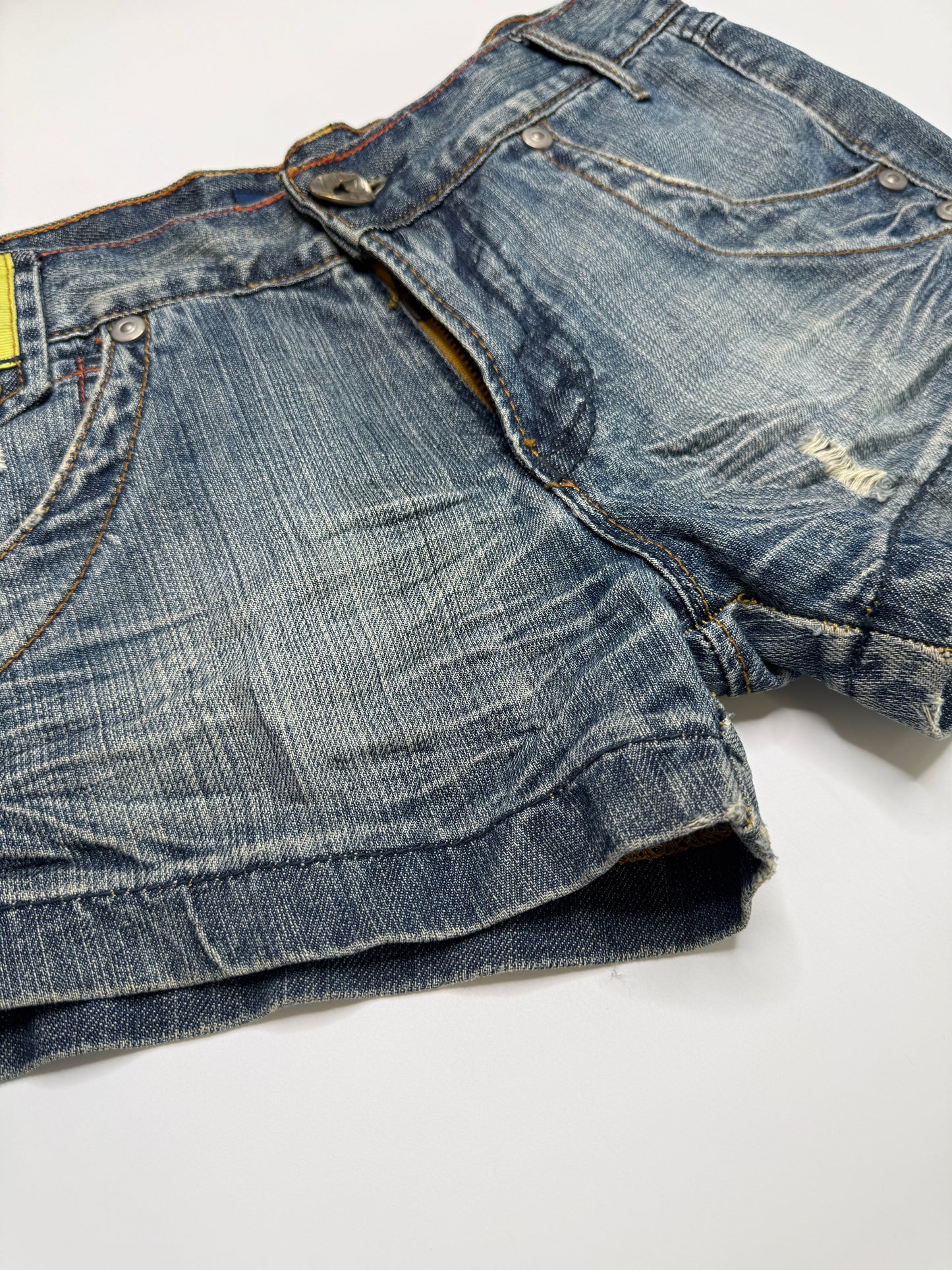 MISS SIXTY VINTAGE DENIM SHORTS (29/M)