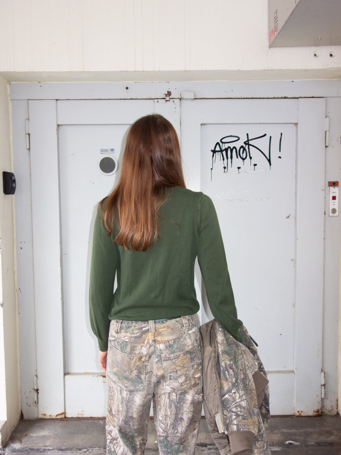 LACOSTE KNIT SWEATER (S)