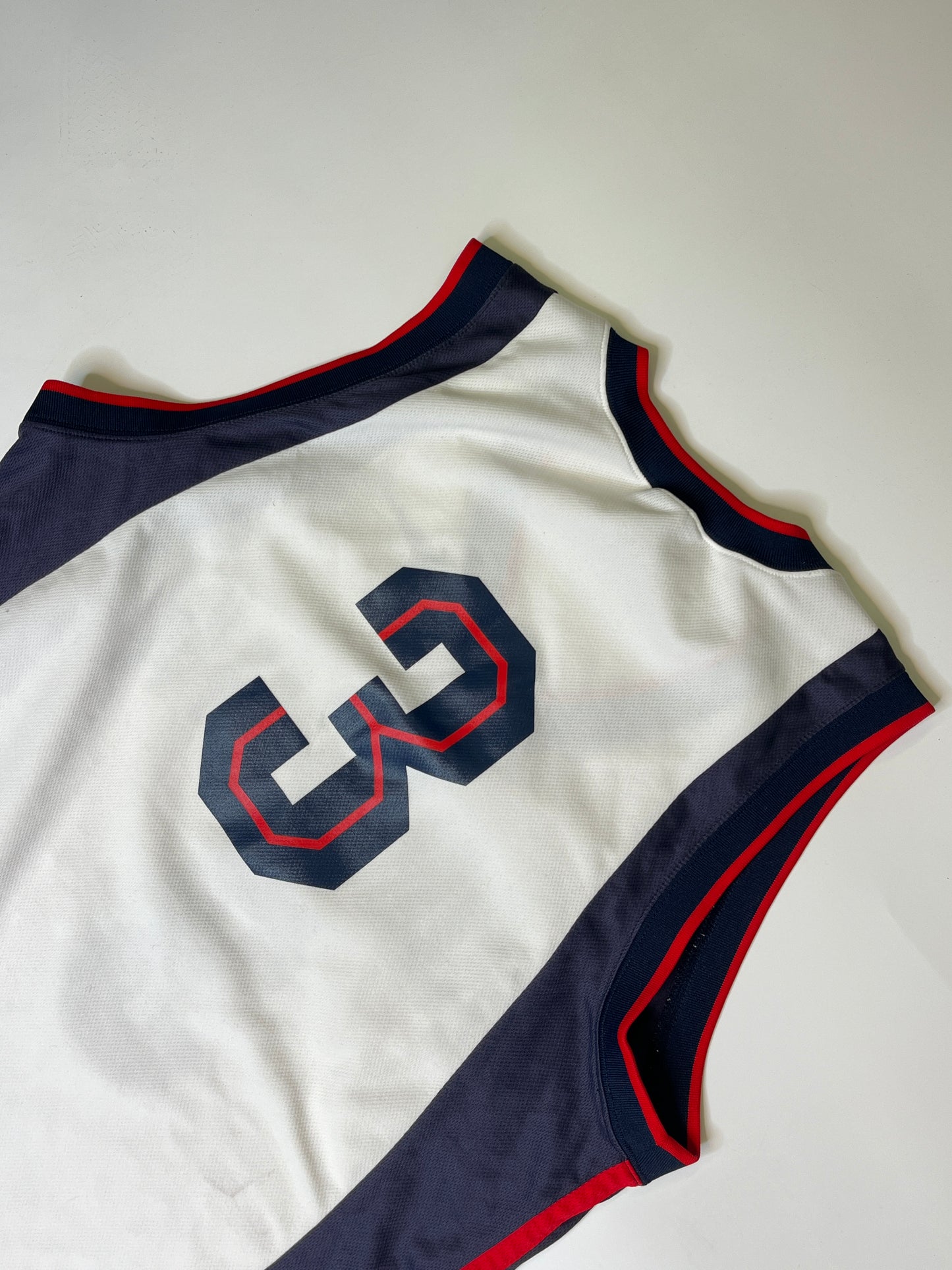 1990s RED TAG NIKE TEAM TANK TOP SHIRT (M )