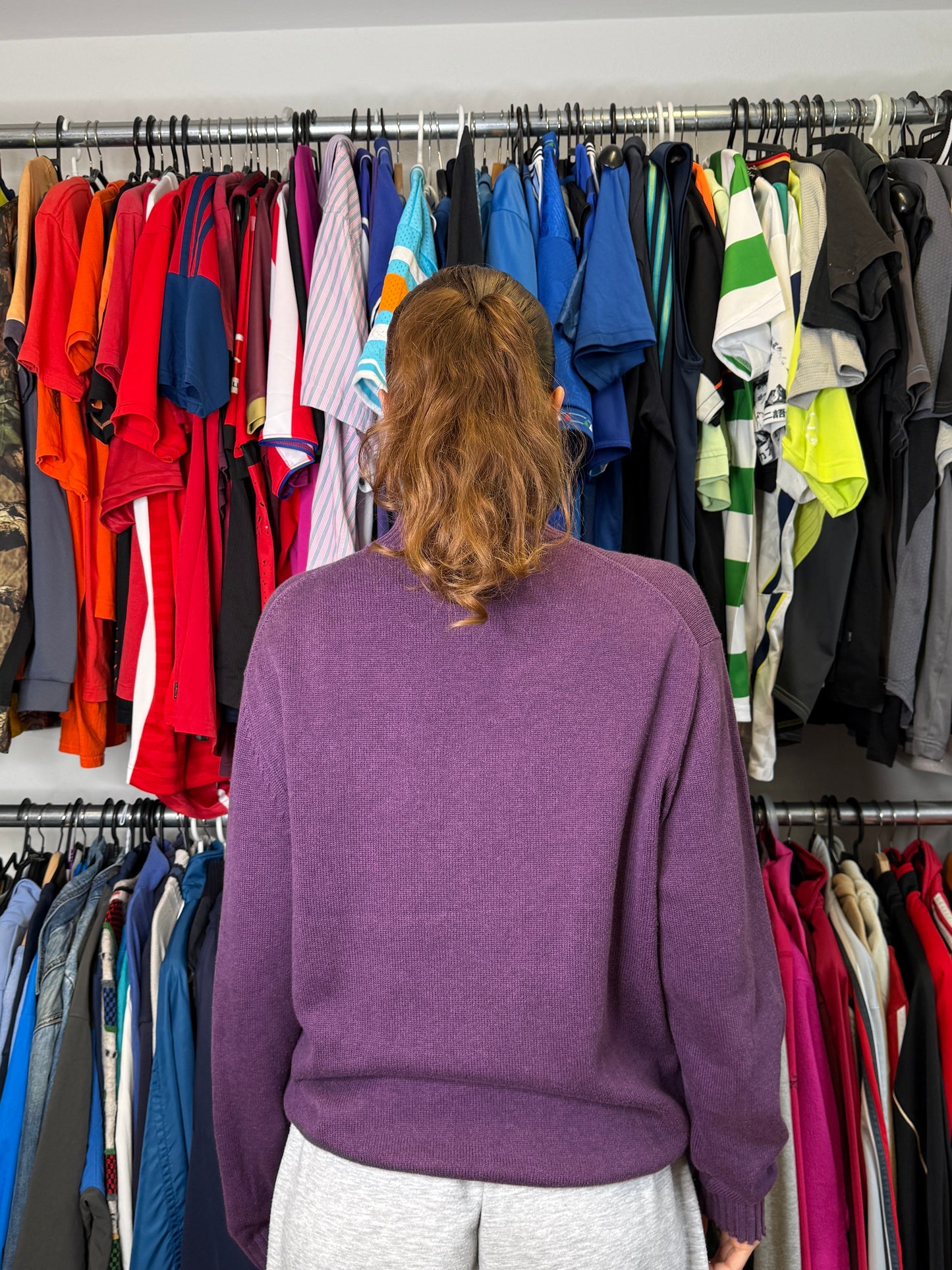 LACOSTE KNIT SWEATER (L)