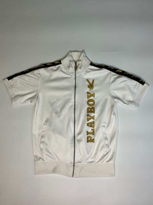 PLAYBOY SHORTSLEEVE ZIPPER (M)