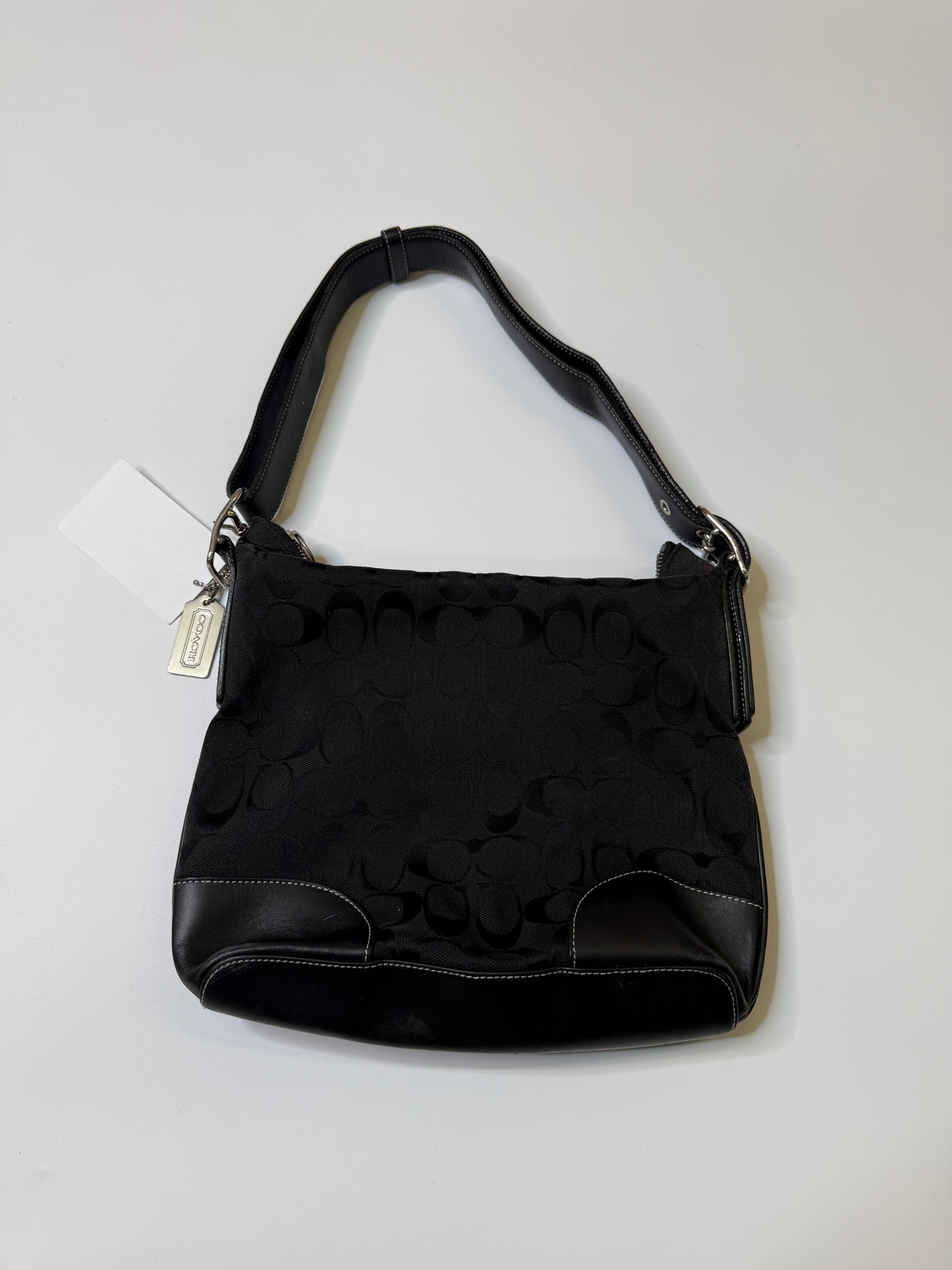 COACH MONOGRAM PURSE LEATHER