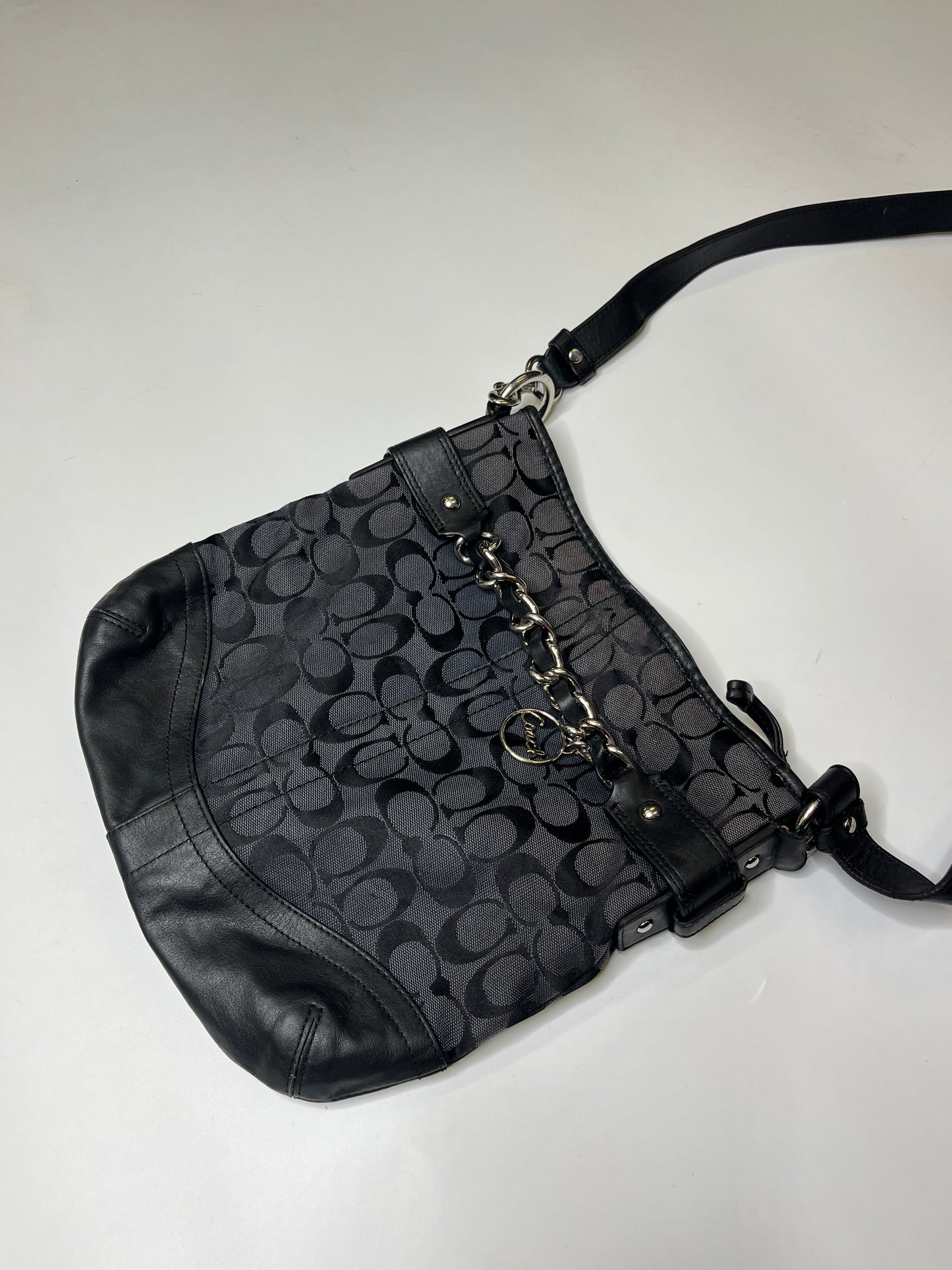 COACH MONOGRAM LEATHER PURSE