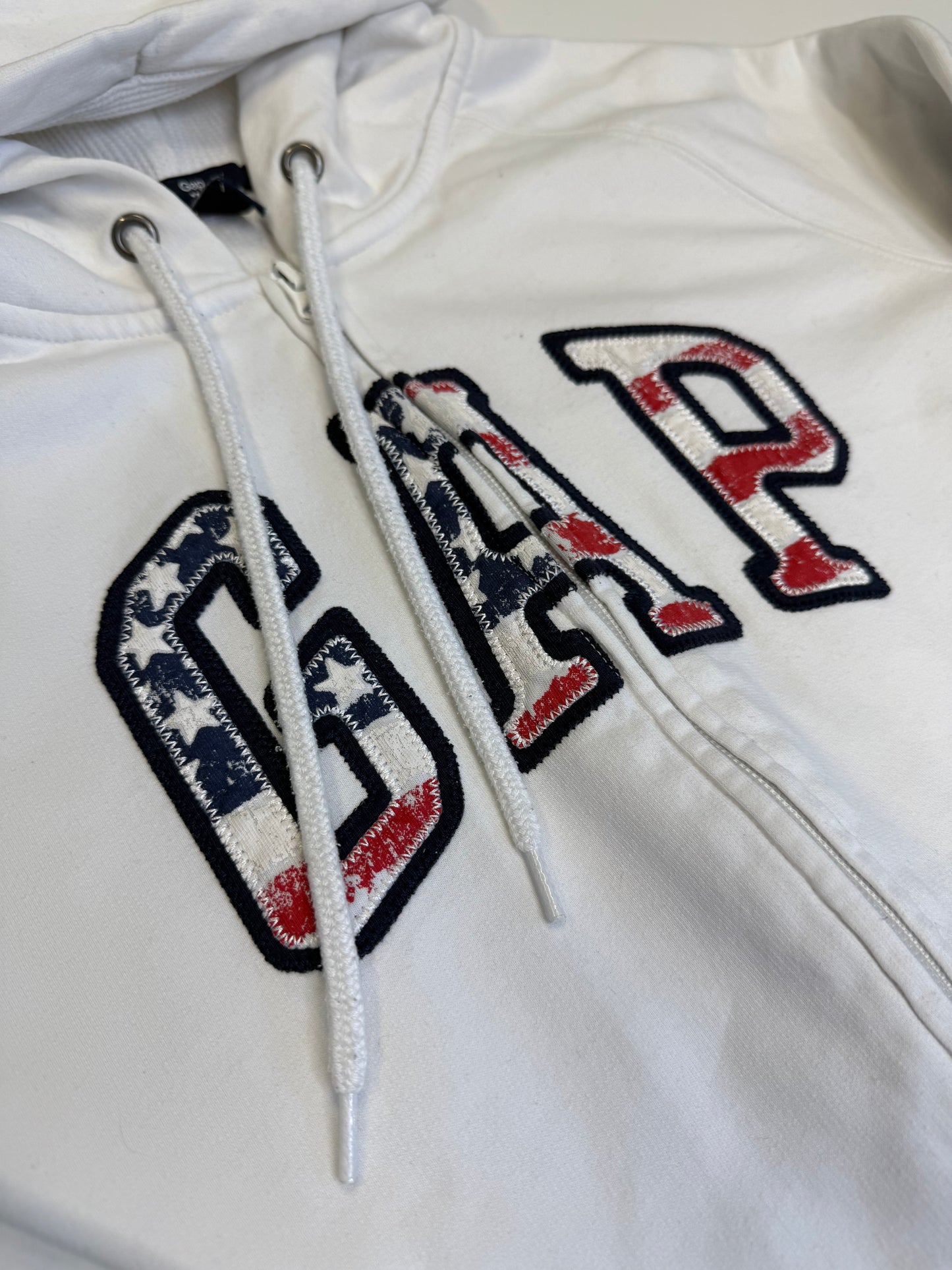 VINTAGE GAP ZIP HOODIE (L)