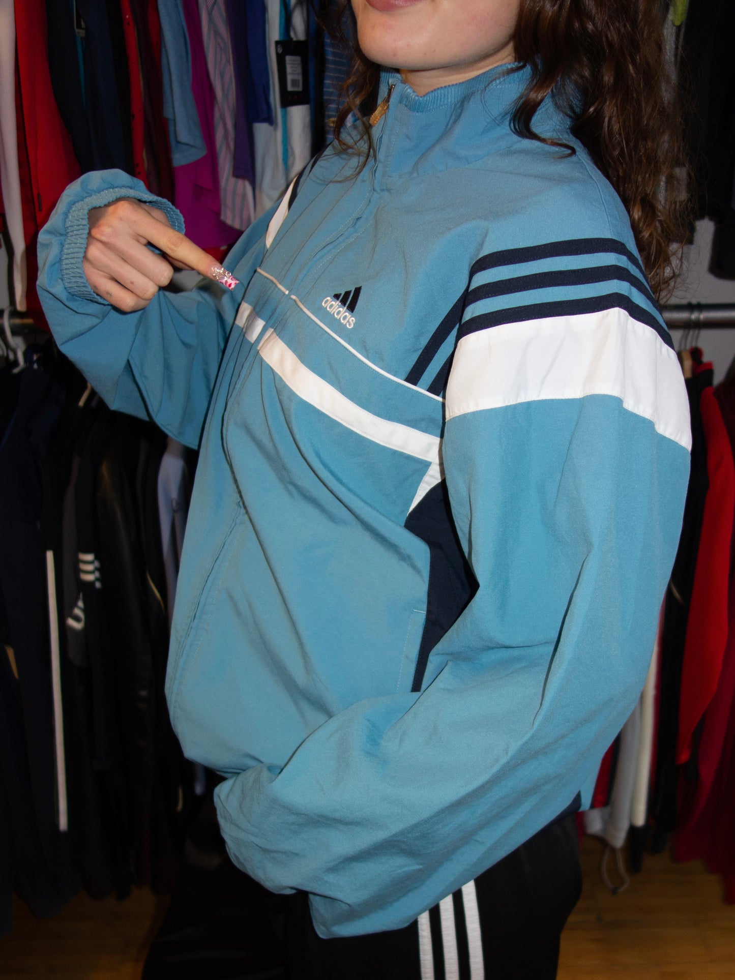 ADIDAS 2000s JACKET (L)